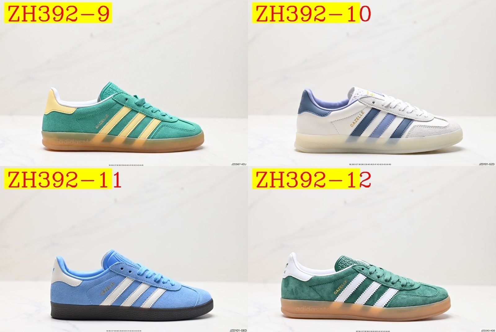47$ adidas Originals Gazelle size 36-45 All Colors 2 825490 ZH392 gallery