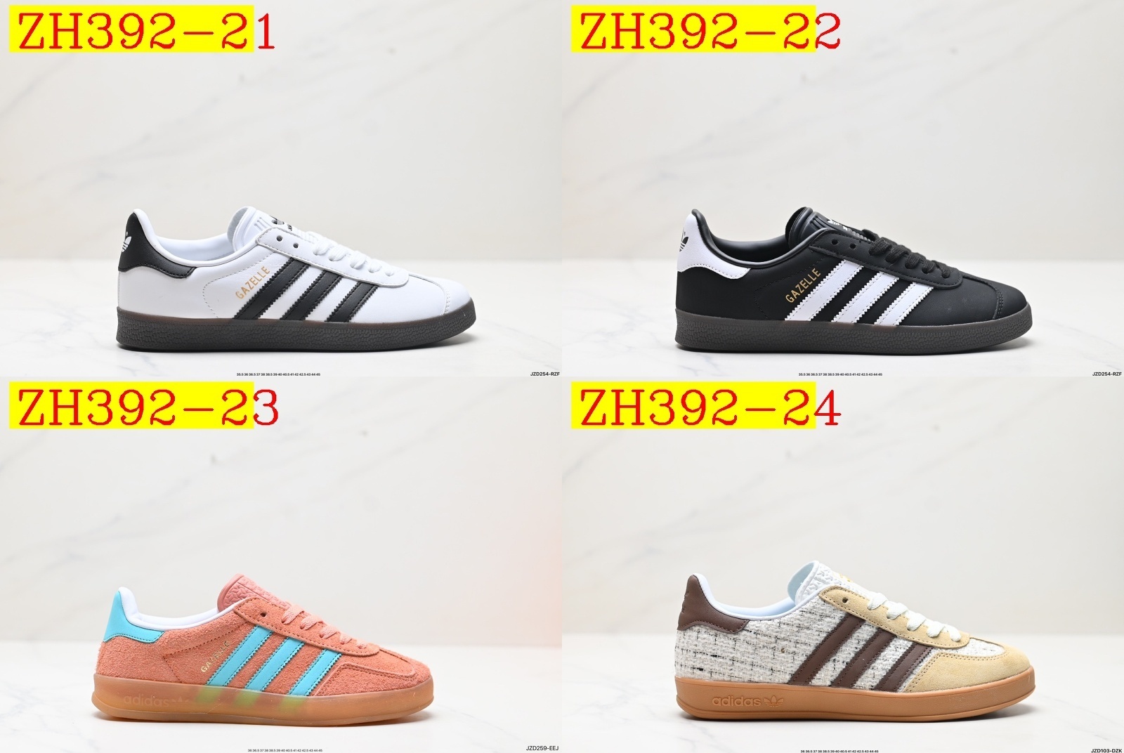 47$ adidas Originals Gazelle size 36-45 All Colors 2 825490 ZH392 gallery