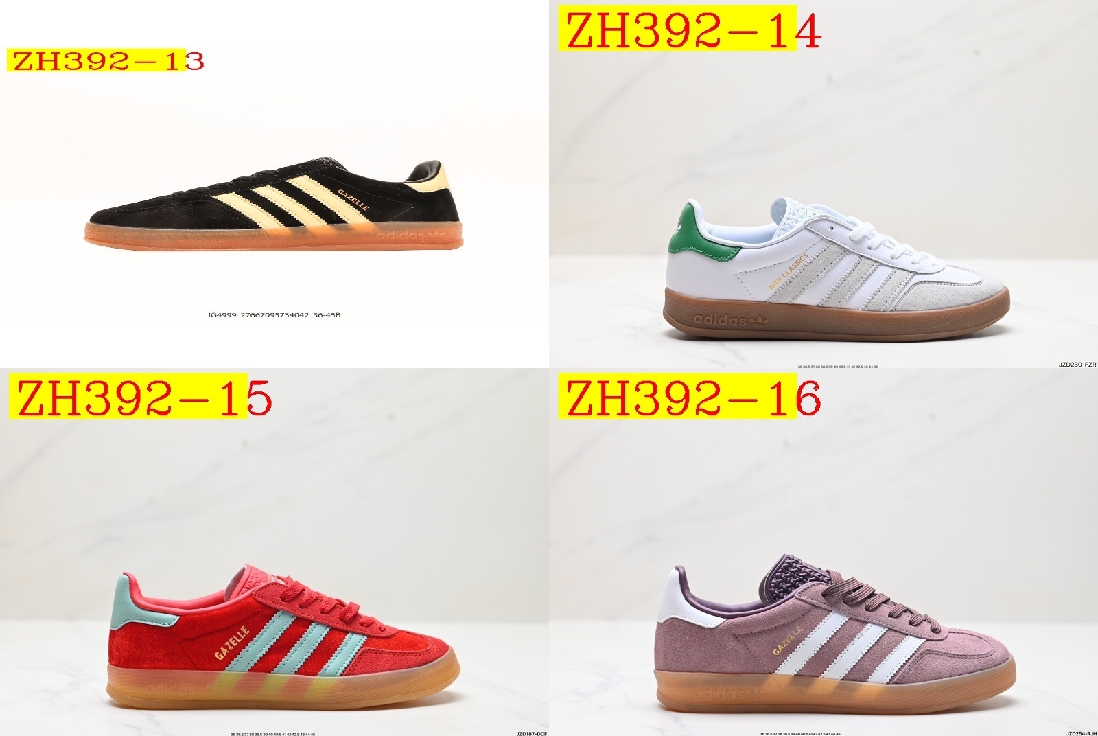 47$ adidas Originals Gazelle size 36-45 All Colors 2 825490 ZH392 gallery