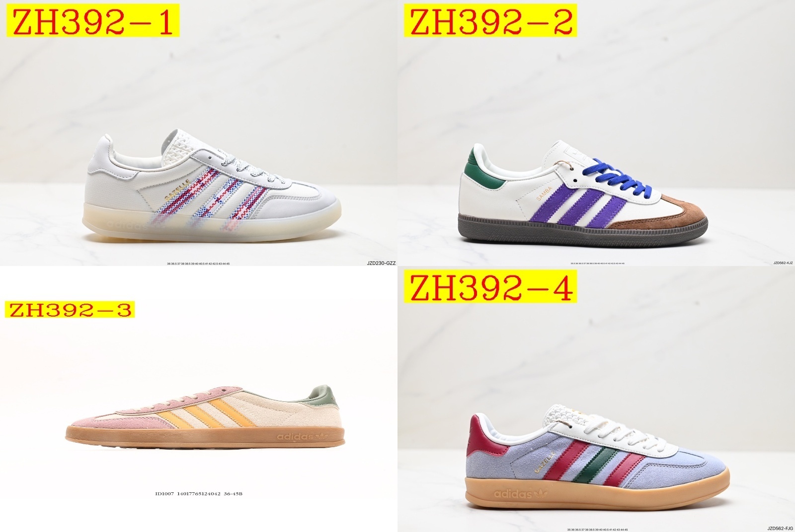 47$ adidas Originals Gazelle size 36-45 All Colors 2 825490 ZH392 gallery