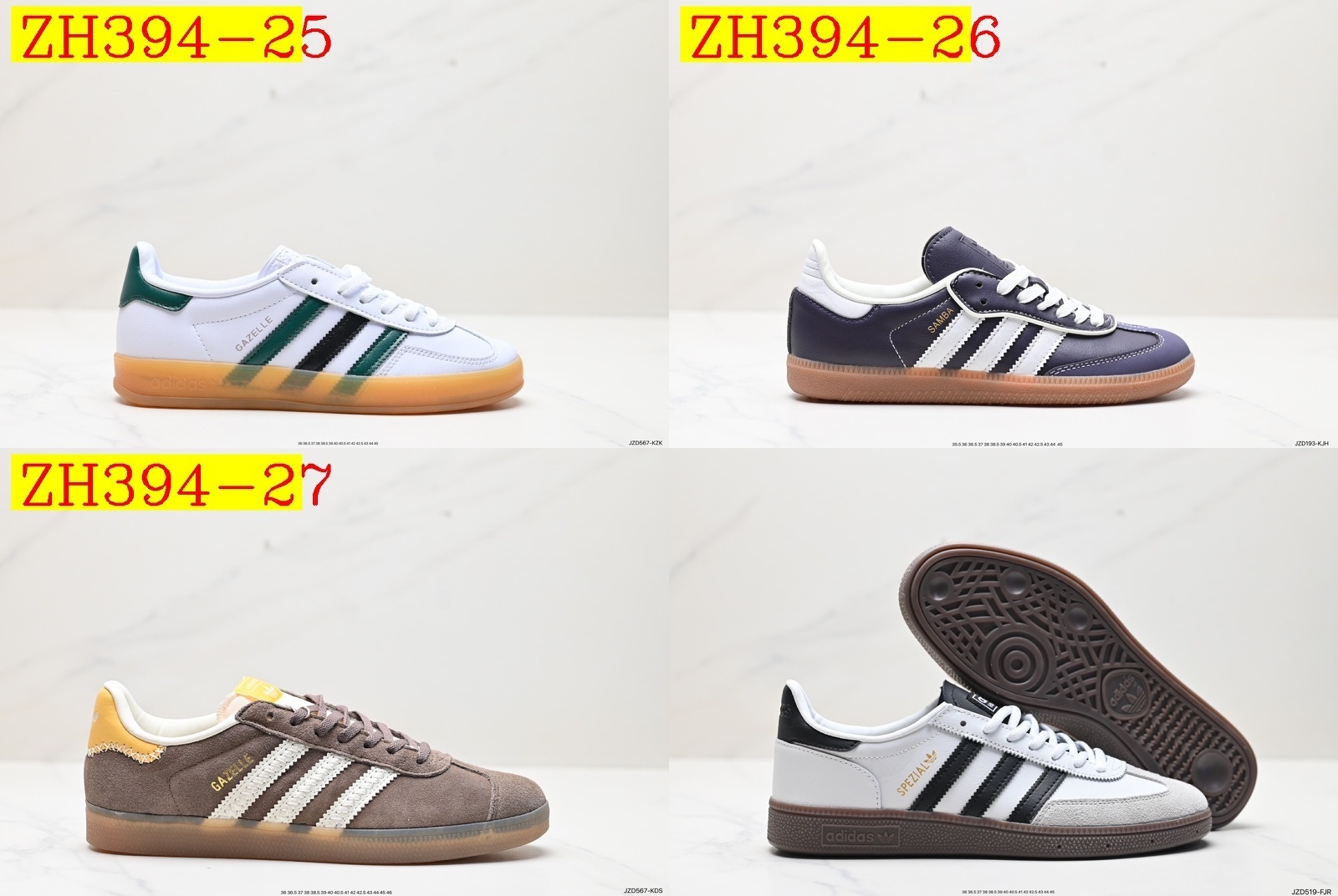 47$ adidas Originals Gazelle size 36-45 All Colors 3 825490 ZH394 gallery