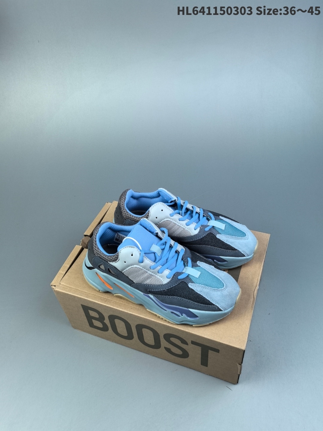 47$ dh Adidas YEEZY 700V2  Teal Blue size 36-45 42136034372 DB386 gallery