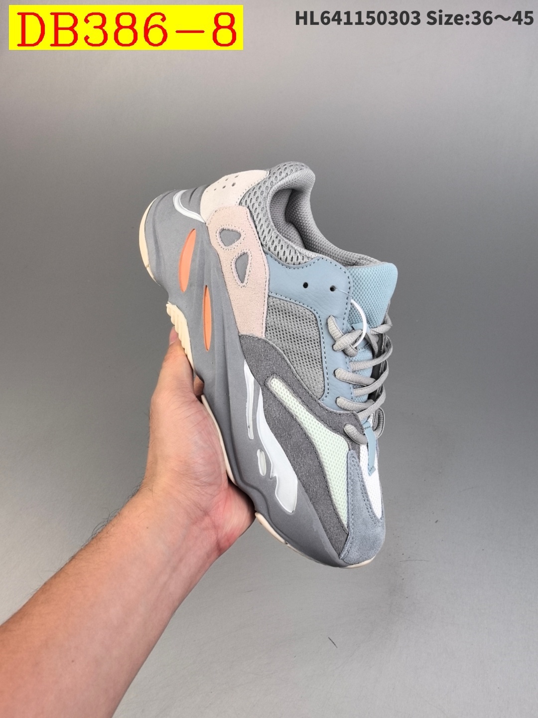 47$ dh Adidas YEEZY 700V2  Teal Blue size 36-45 42136034372 DB386 gallery
