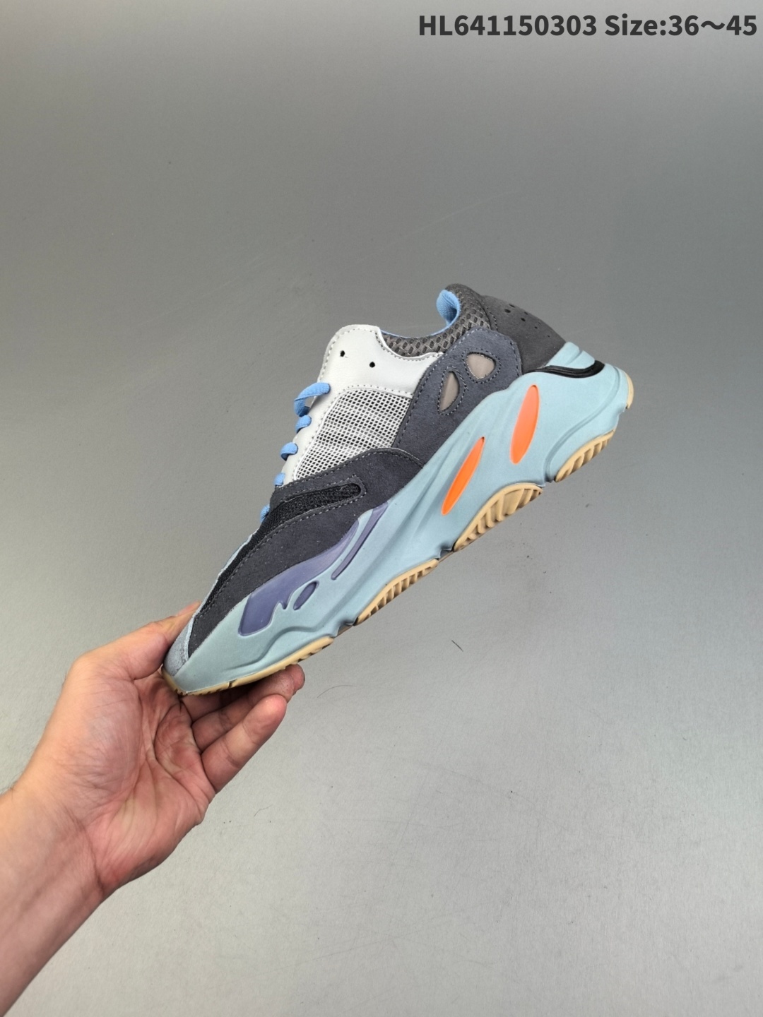 47$ dh Adidas YEEZY 700V2  Teal Blue size 36-45 42136034372 DB386 gallery