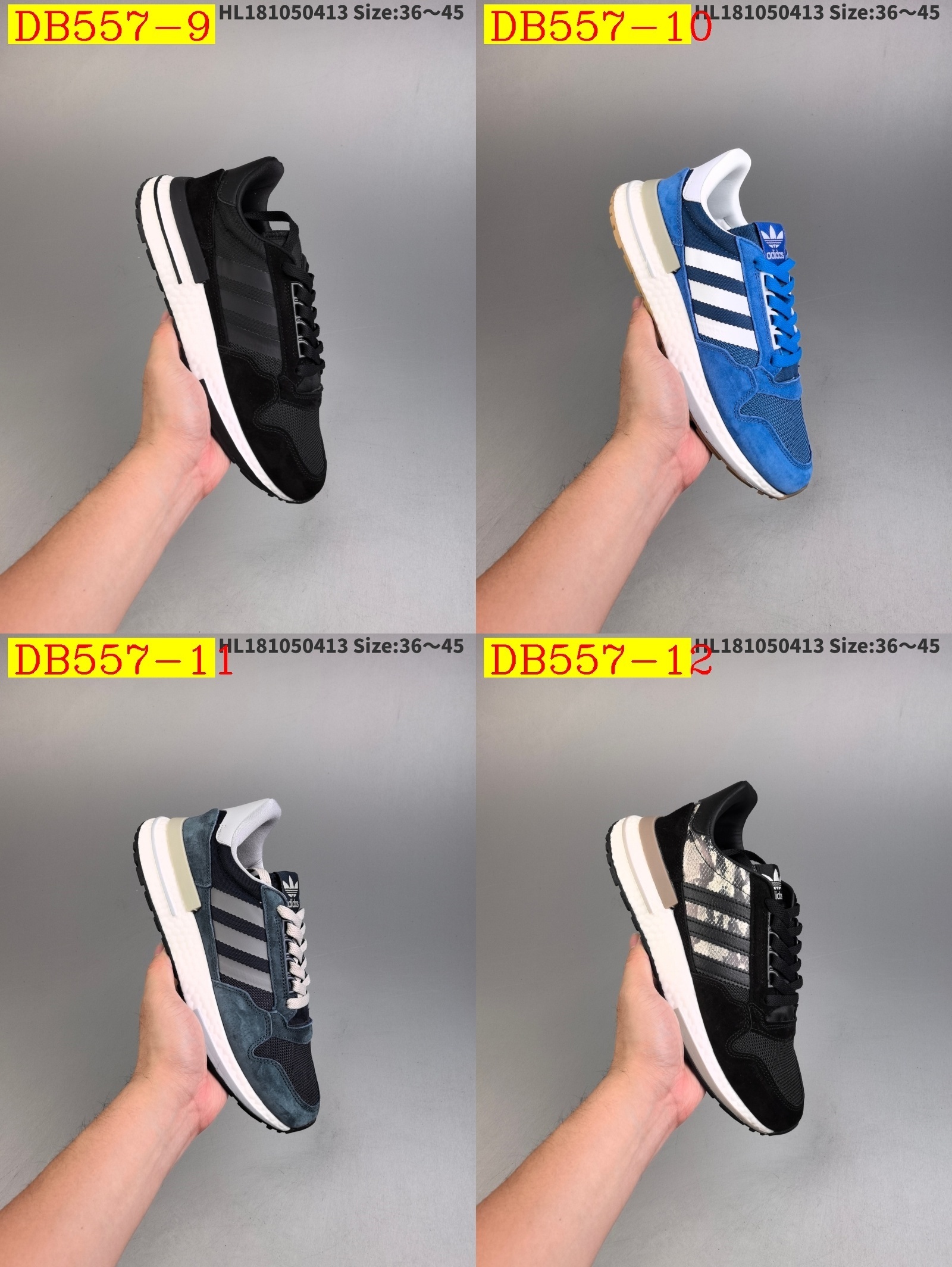 47$ dh Adidas ZX500 RM Boost size 36-45 42516034276 DB557 gallery