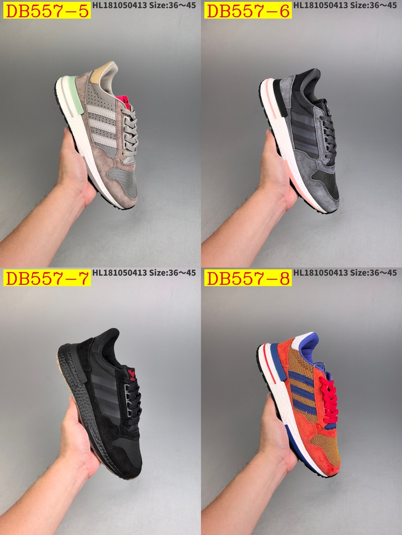 47$ dh Adidas ZX500 RM Boost size 36-45 42516034276 DB557 gallery