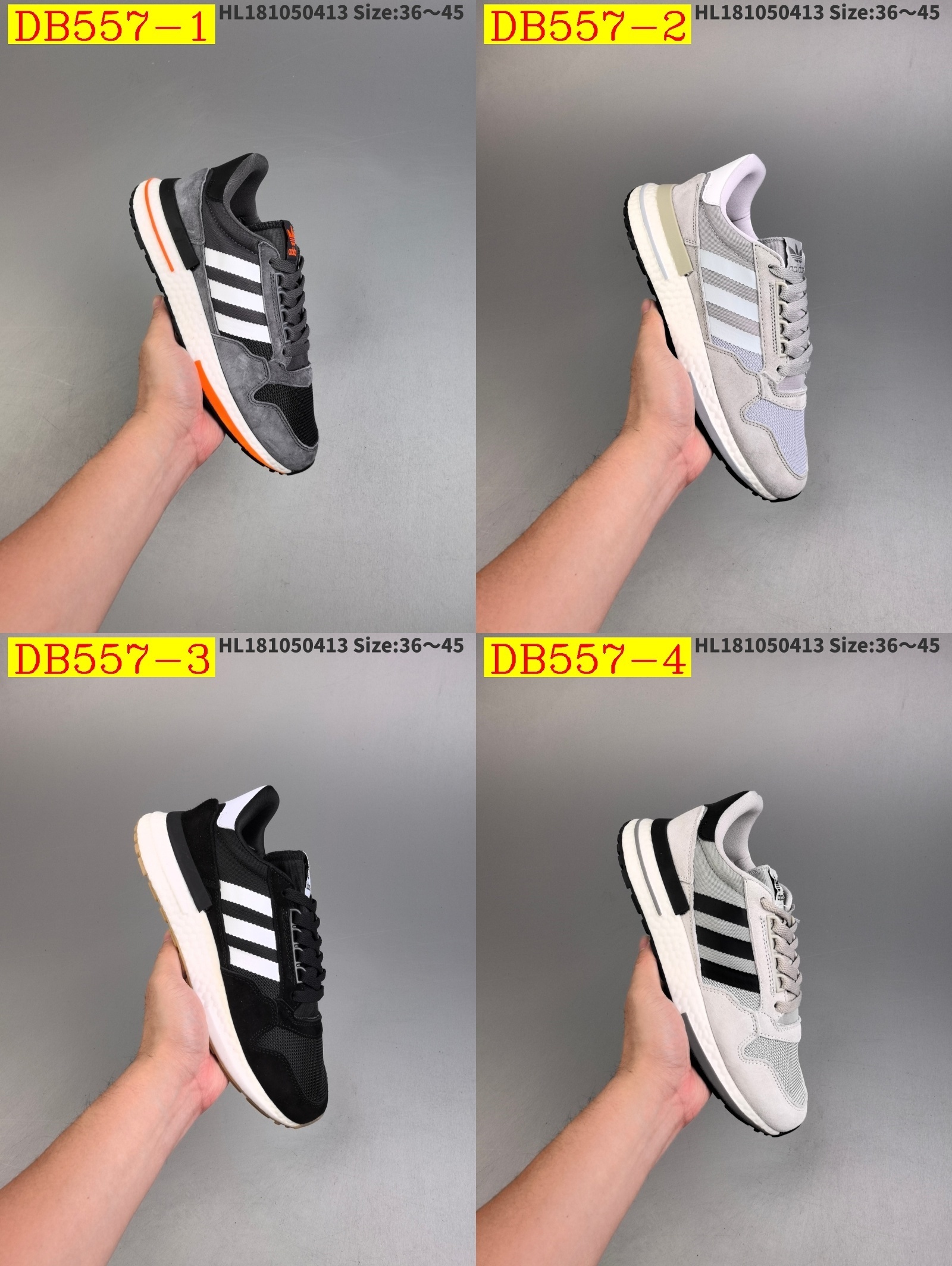 47$ dh Adidas ZX500 RM Boost size 36-45 42516034276 DB557 gallery