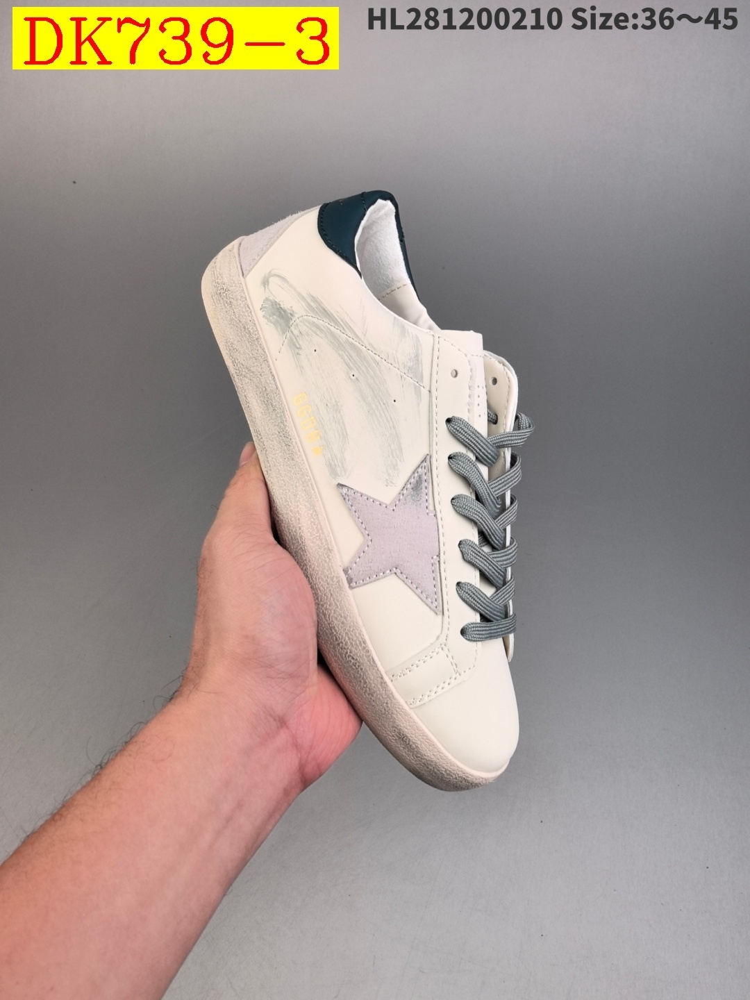 47$ dh GGDB Golden Goose Super Star size 36-45 62345034278 DK739 gallery