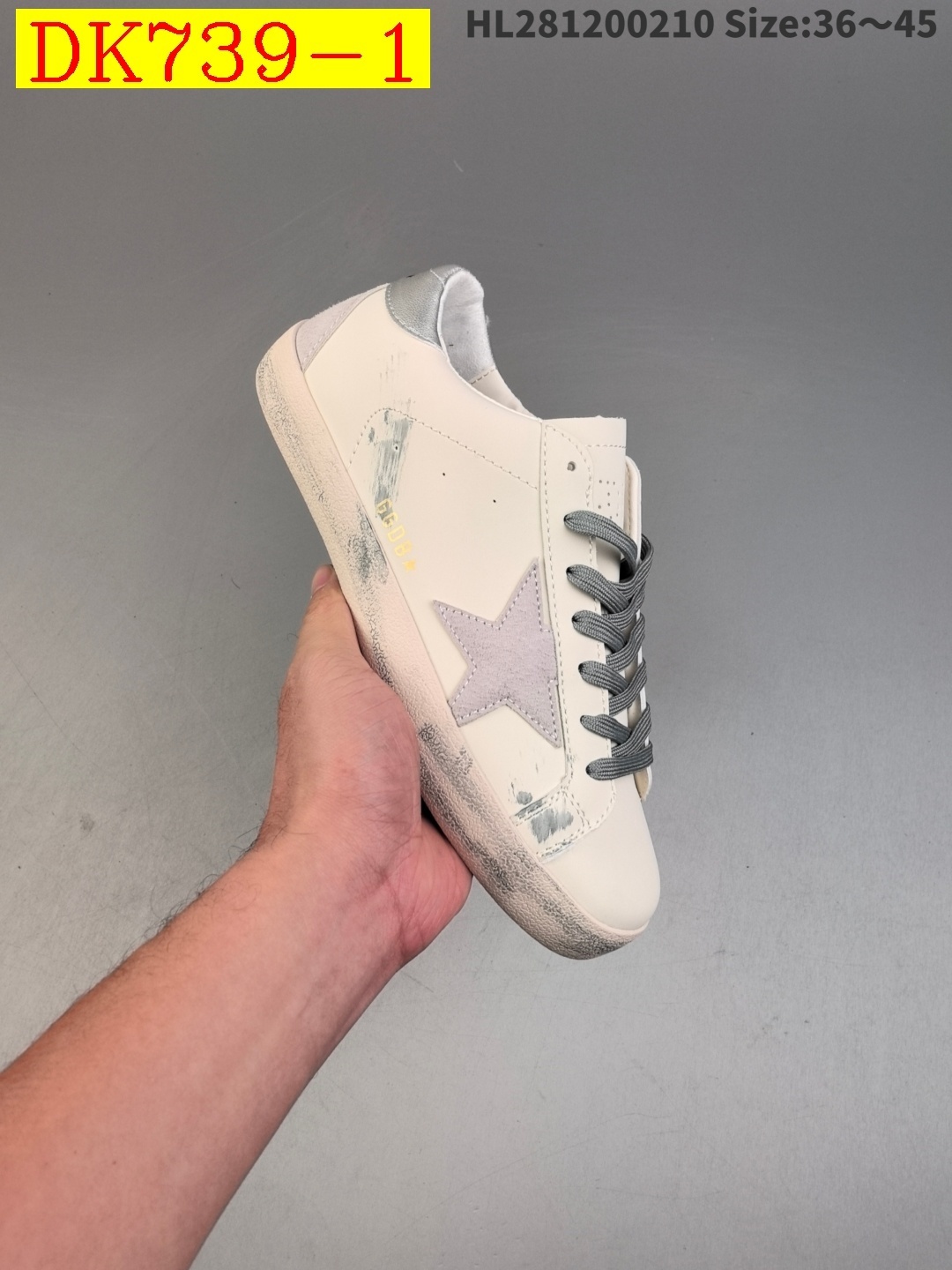 47$ dh GGDB Golden Goose Super Star size 36-45 62345034278 DK739 gallery