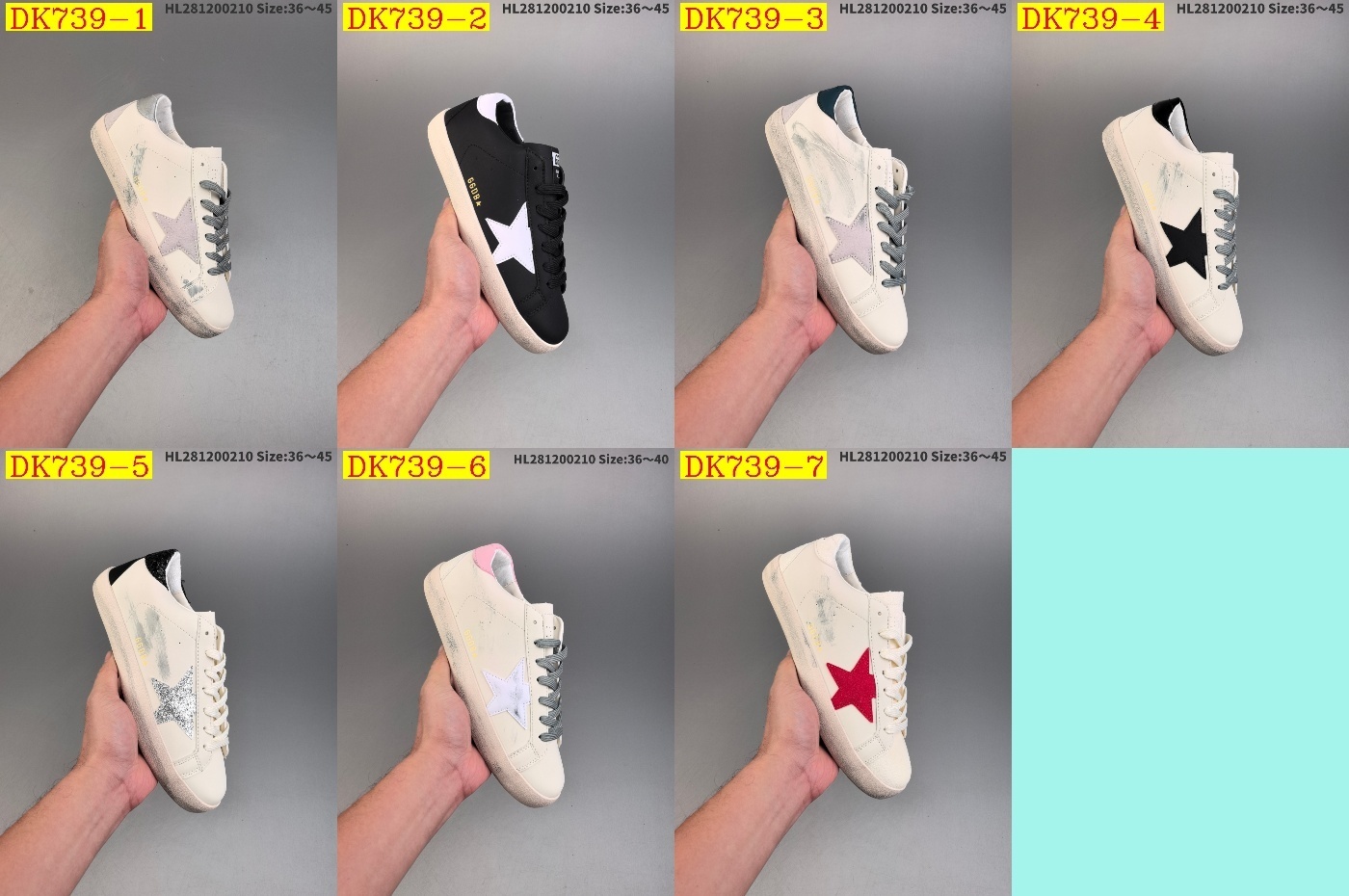 47$ dh GGDB Golden Goose Super Star size 36-45 62345034278 DK739 gallery