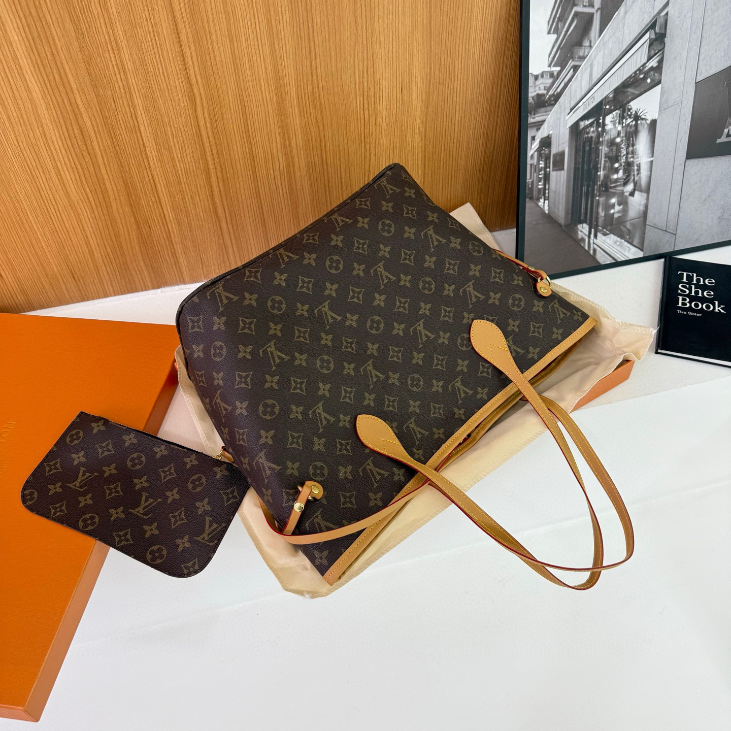 47$ dh LV 6586 Tote bag size 43X29X17 cm 71458034372 DX656 gallery