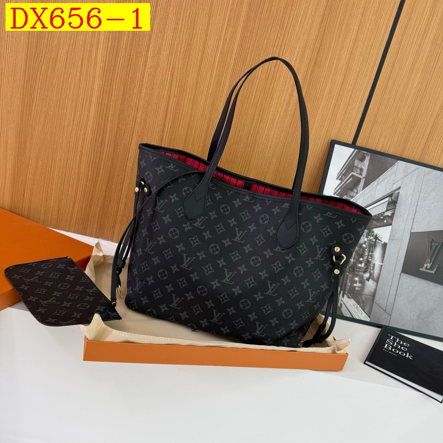 47$ dh LV 6586 Tote bag size 43X29X17 cm 71458034372 DX656 gallery