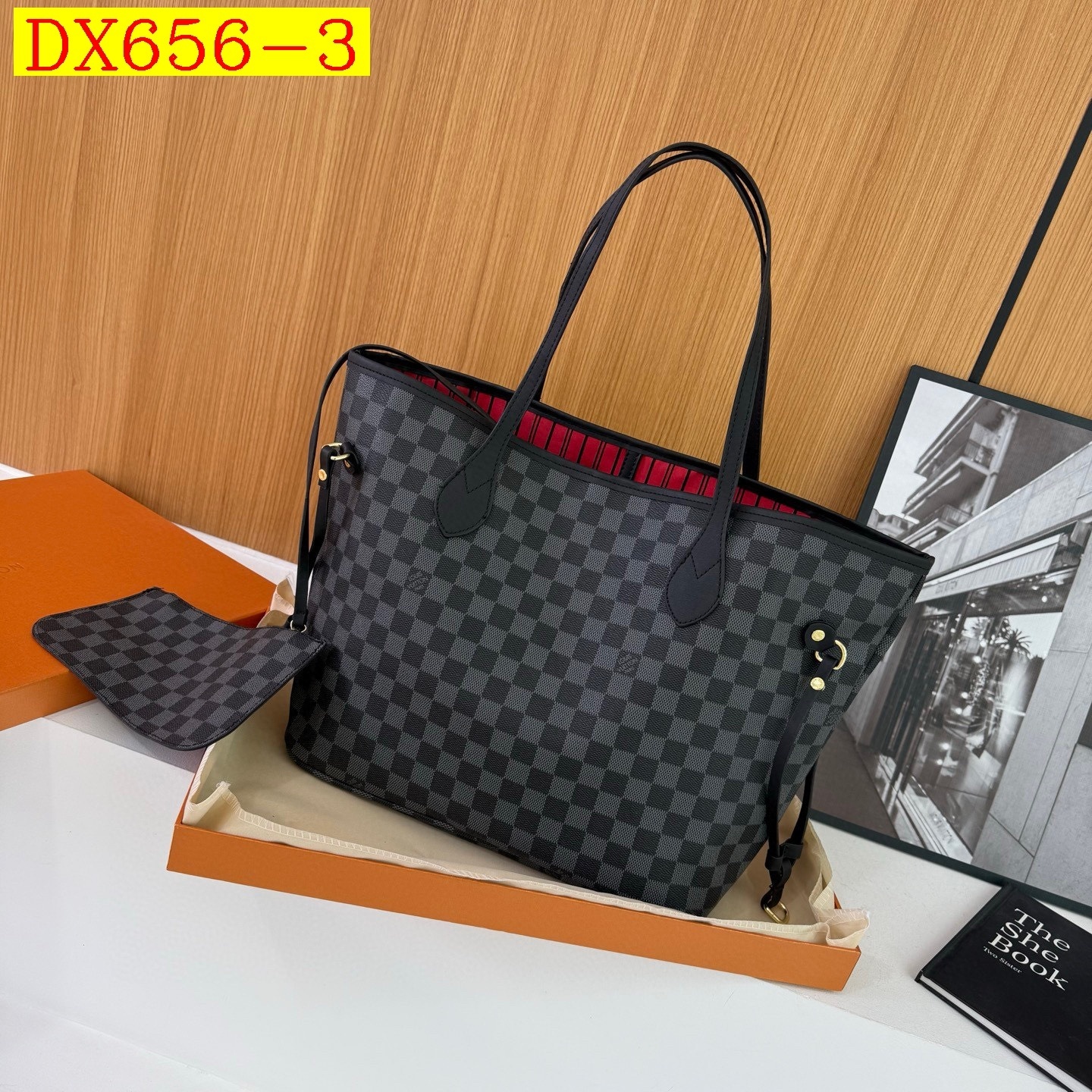 47$ dh LV 6586 Tote bag size 43X29X17 cm 71458034372 DX656 gallery
