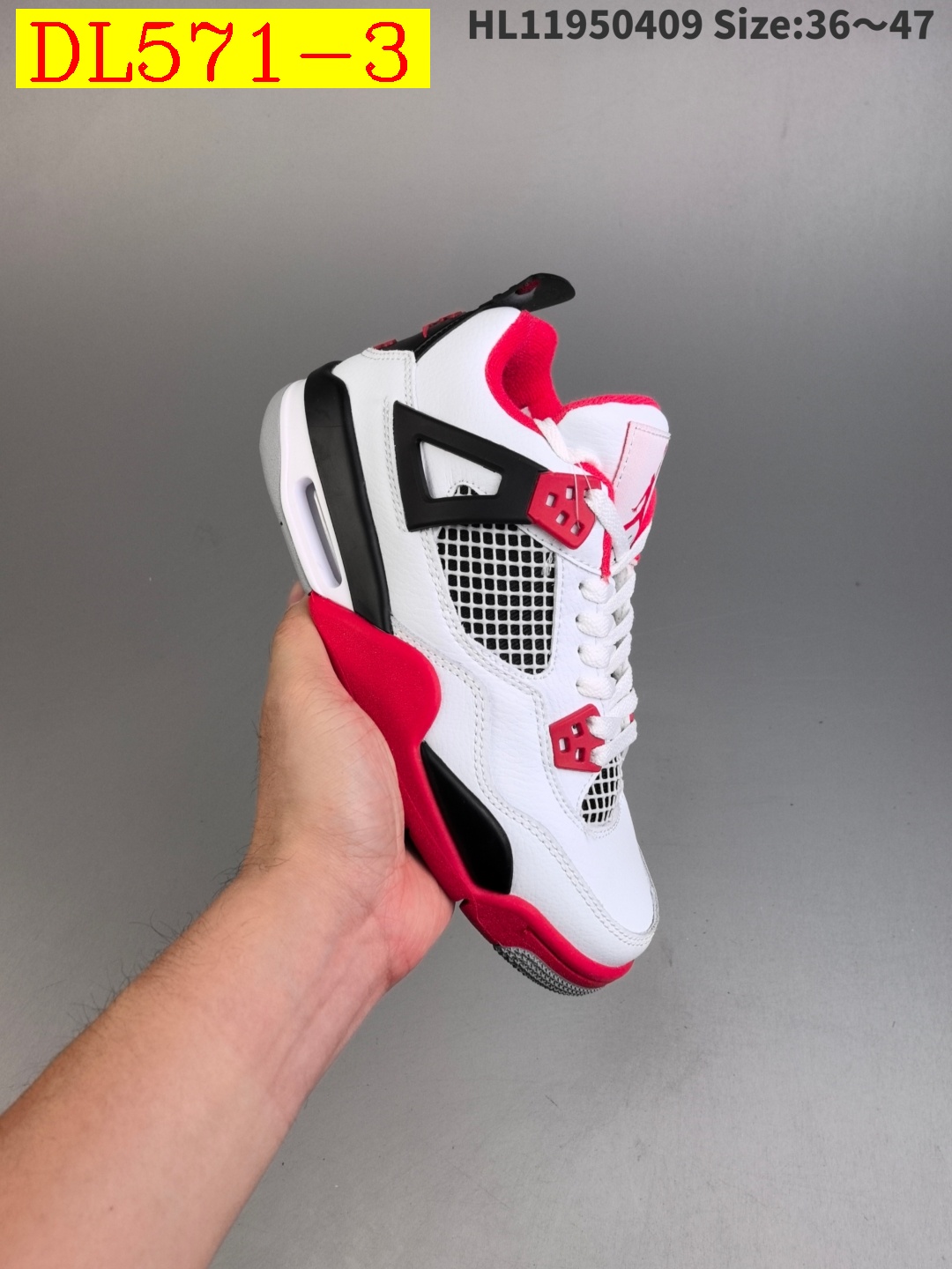 47$ dh Nike Air Jordan 4 Retro size 36-46 81592034277 DL571 gallery