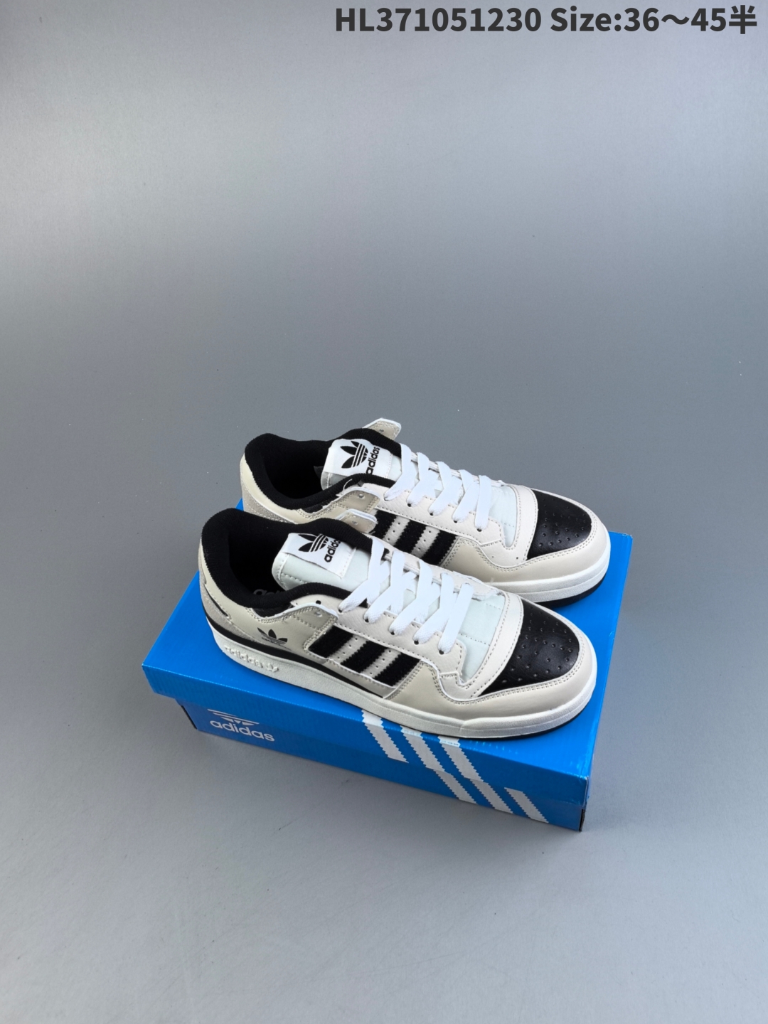 47$ dh adidas Originals Forum Low CL Half size 36-45 92615034370 DB641 gallery