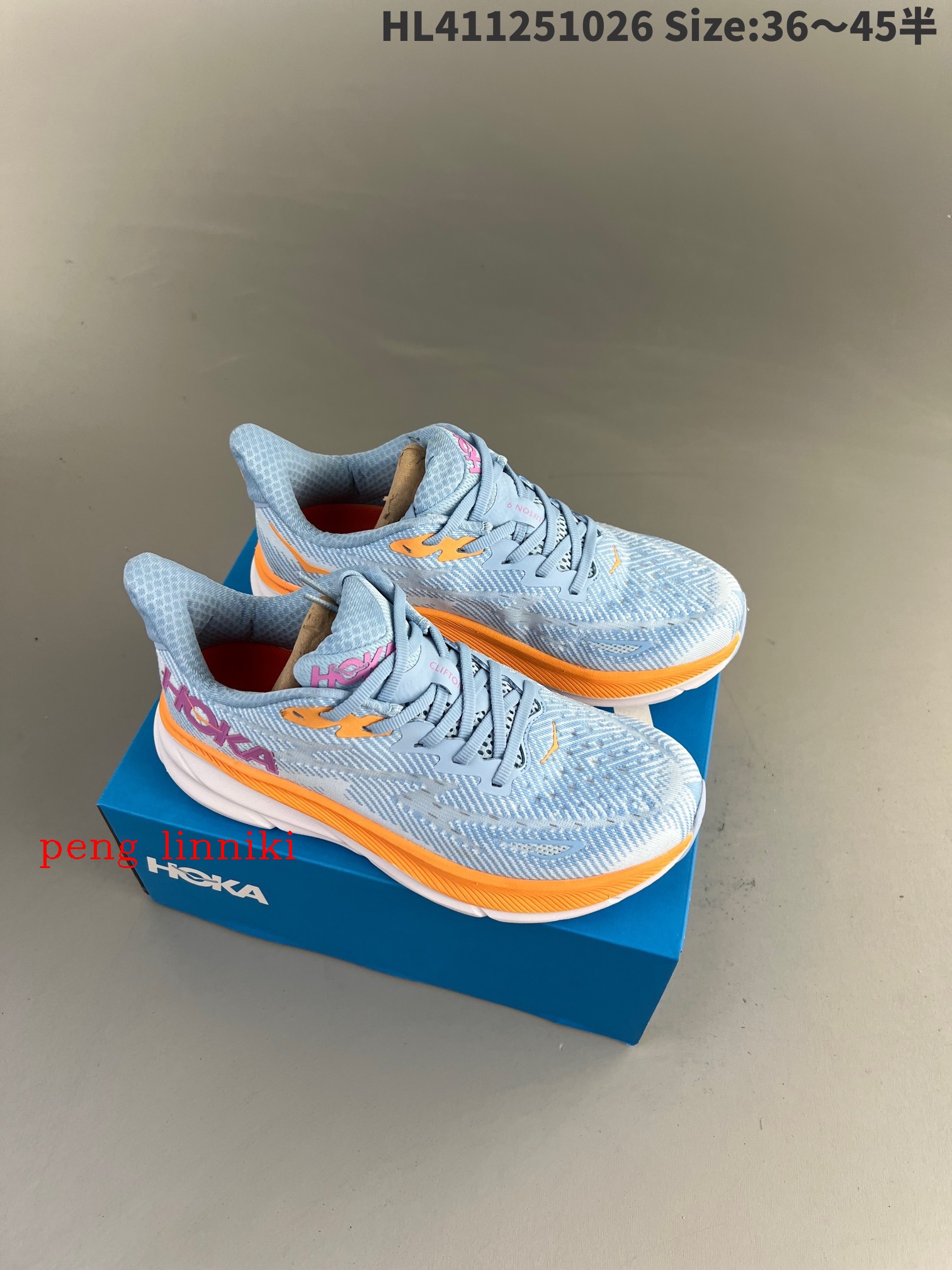 47$ new_dh HOKA M CLIFTON 9 SIZE 36-45 42358034252 Q11D210 gallery