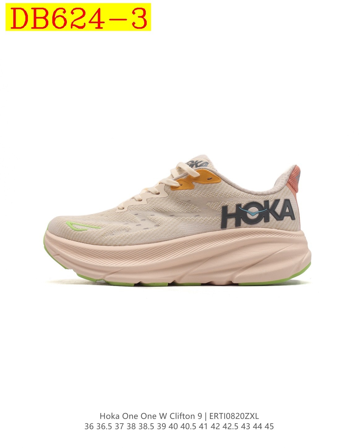 47$ new_dh HOKA ONE ONE size 36-45 52146034058 DB624 gallery