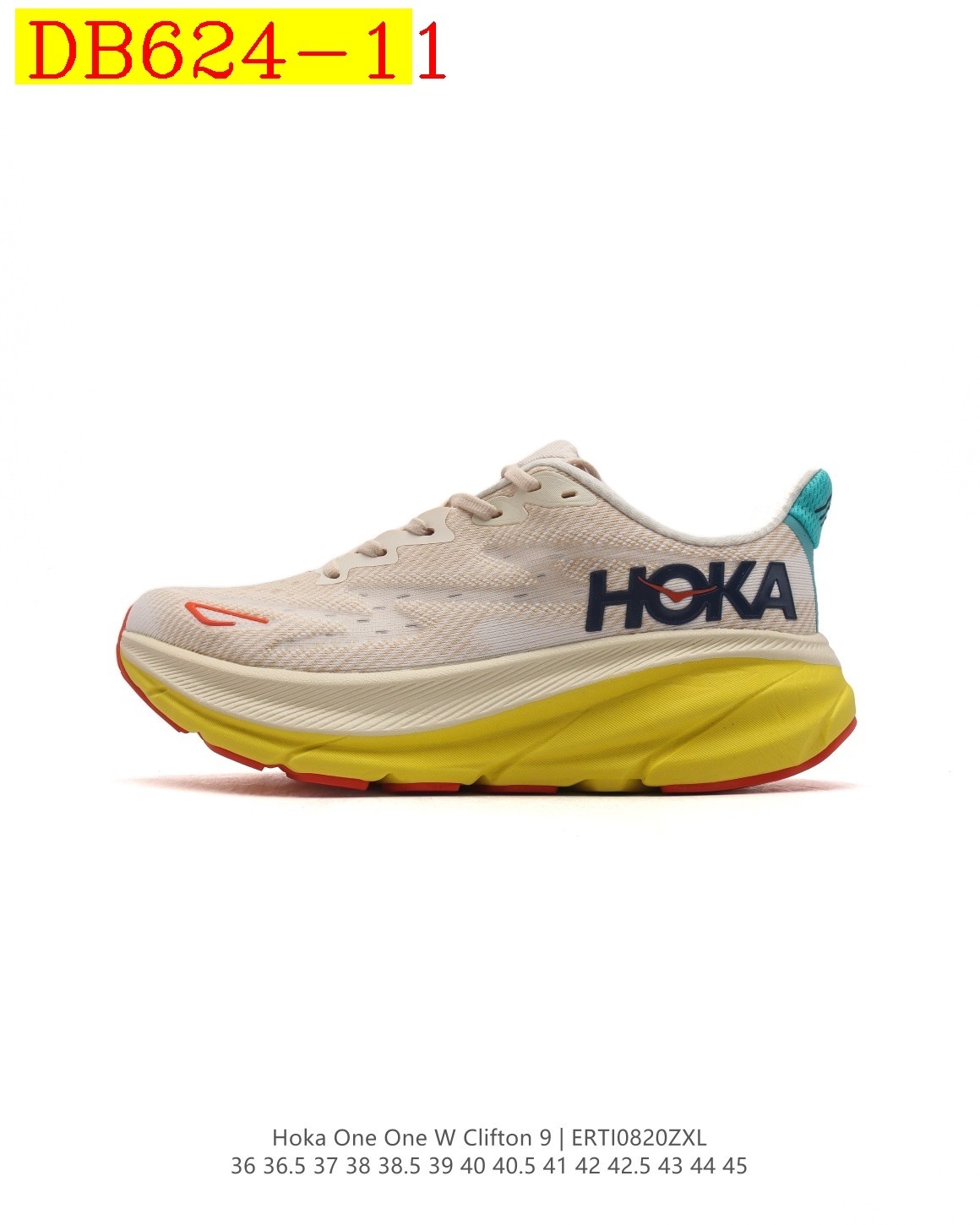47$ new_dh HOKA ONE ONE size 36-45 52146034058 DB624 gallery