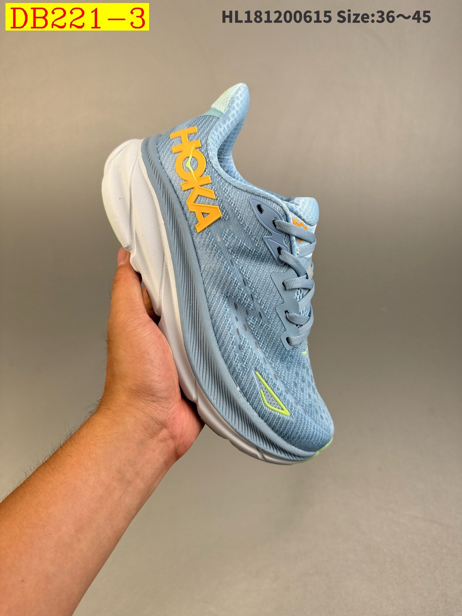 47$ new_dh HOKA W CLIFTON 9 WIDE size 36-45 92641034151 DB221 gallery