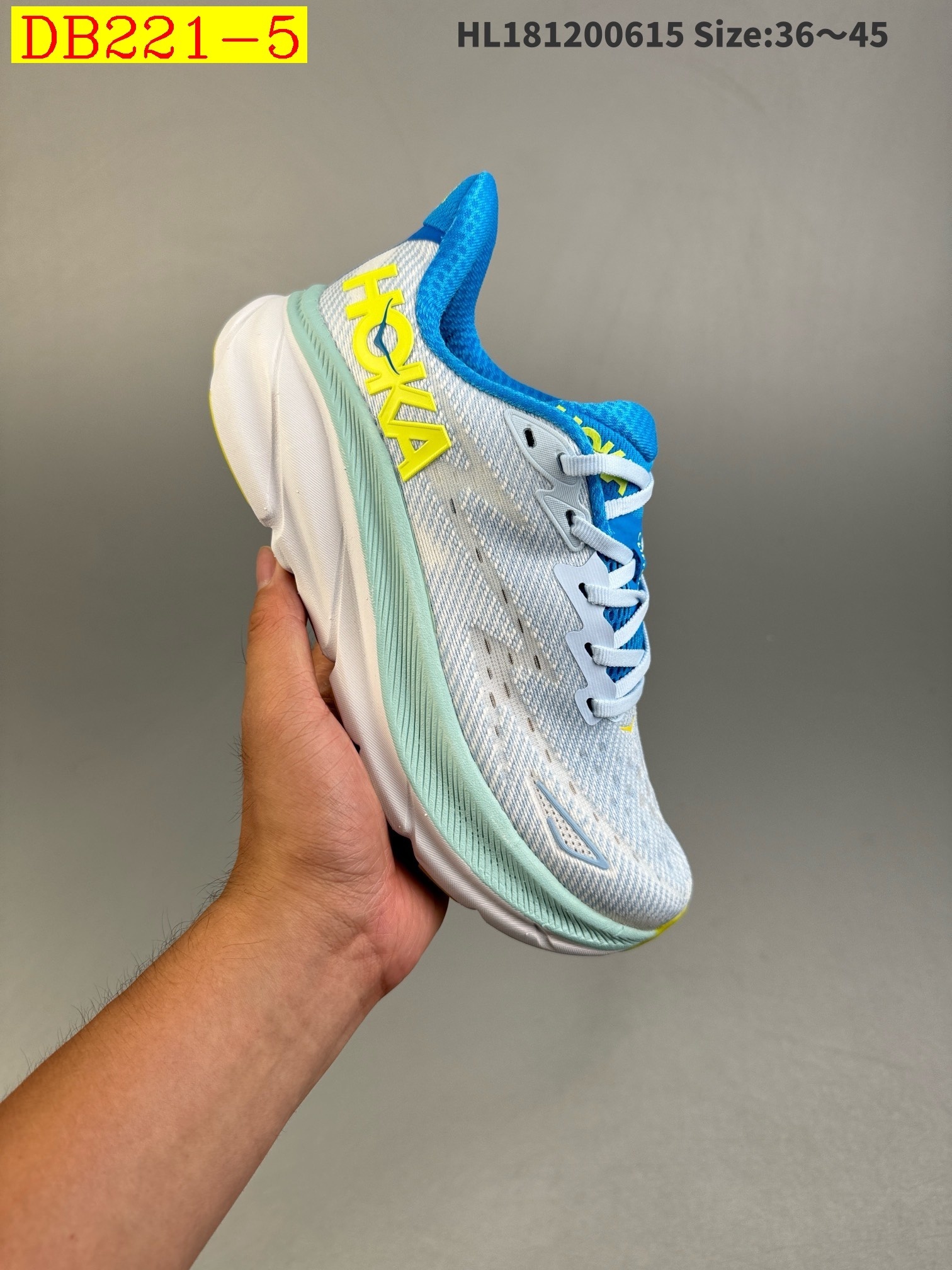 47$ new_dh HOKA W CLIFTON 9 WIDE size 36-45 92641034151 DB221 gallery