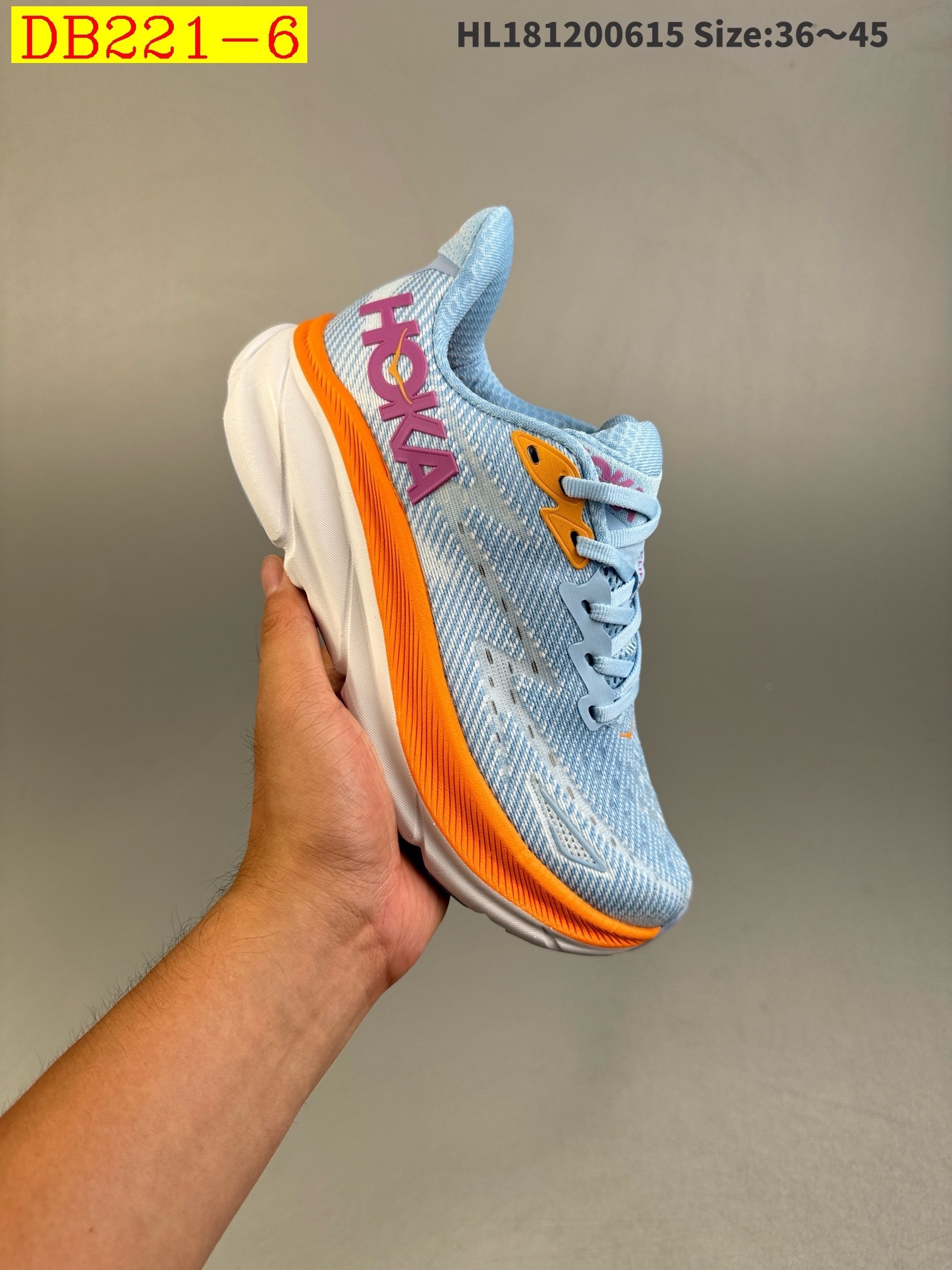 47$ new_dh HOKA W CLIFTON 9 WIDE size 36-45 92641034151 DB221 gallery