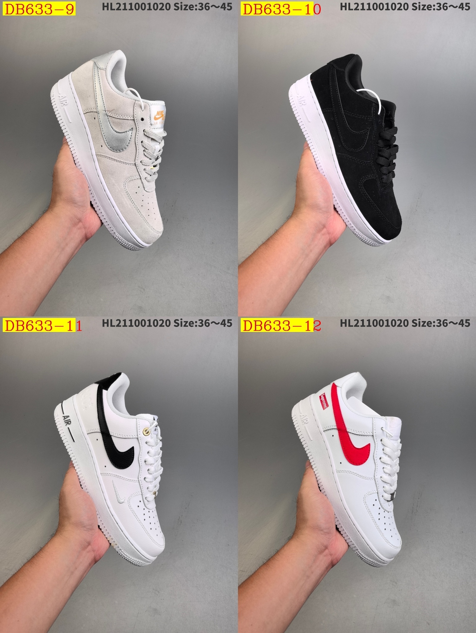 47$ new_dh Nike AIR FORCE 1 07 size 36-45 92623034058 DB633 gallery