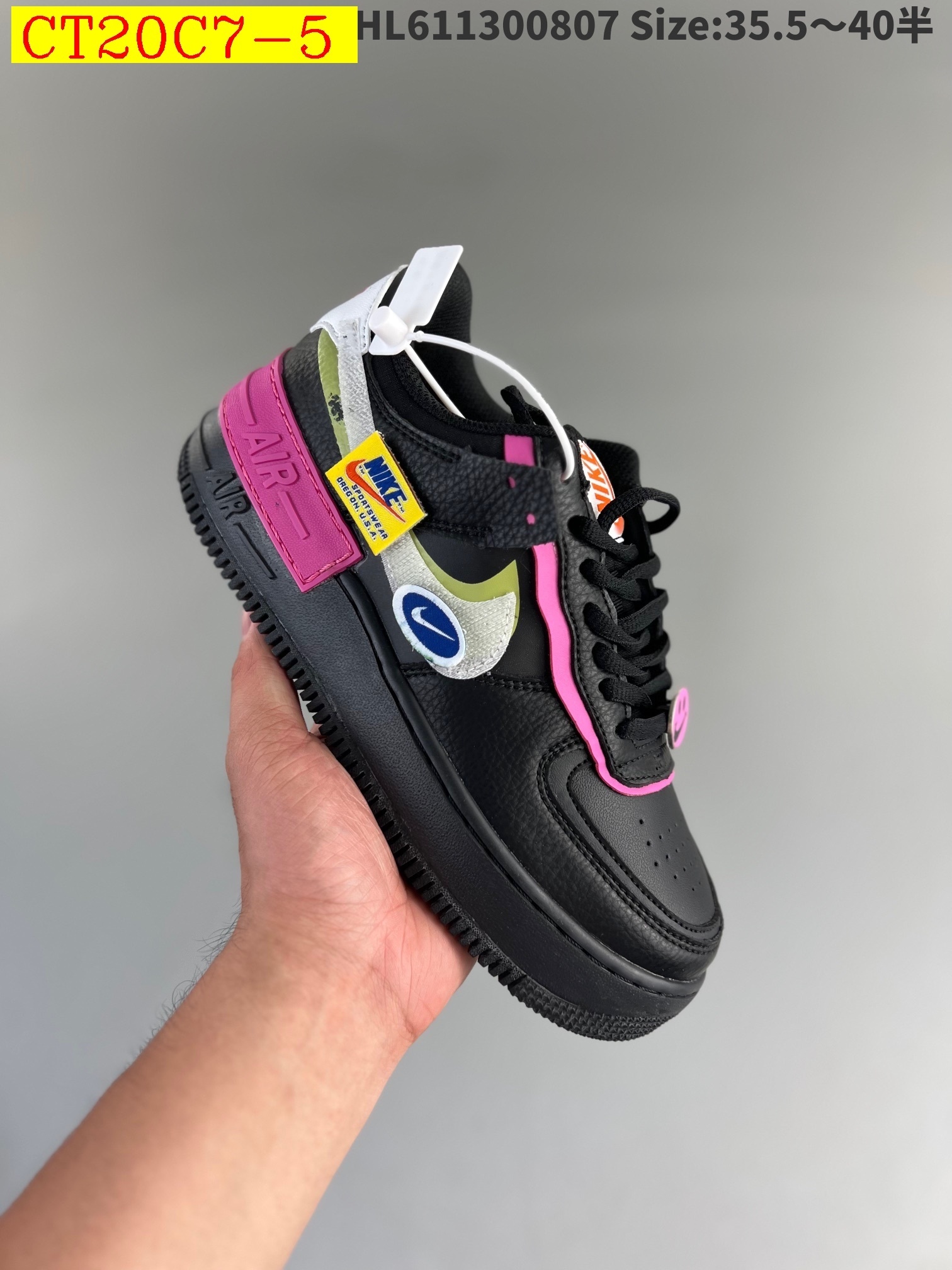 47$ new_dh Nike Air Force 1 Shadow SIZE 35-40 92564034156 CT20C7 gallery