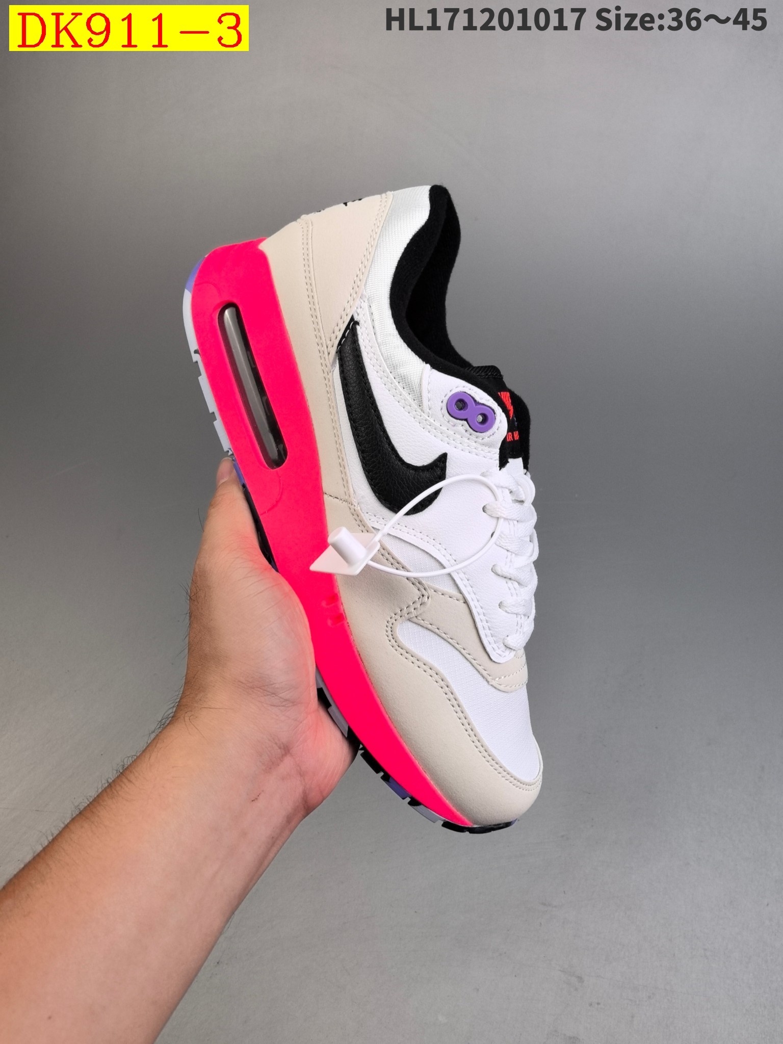 47$ new_dh Nike Air Max 1 Sketch X AJ 3 size 36-45 62345034153 DK911 gallery