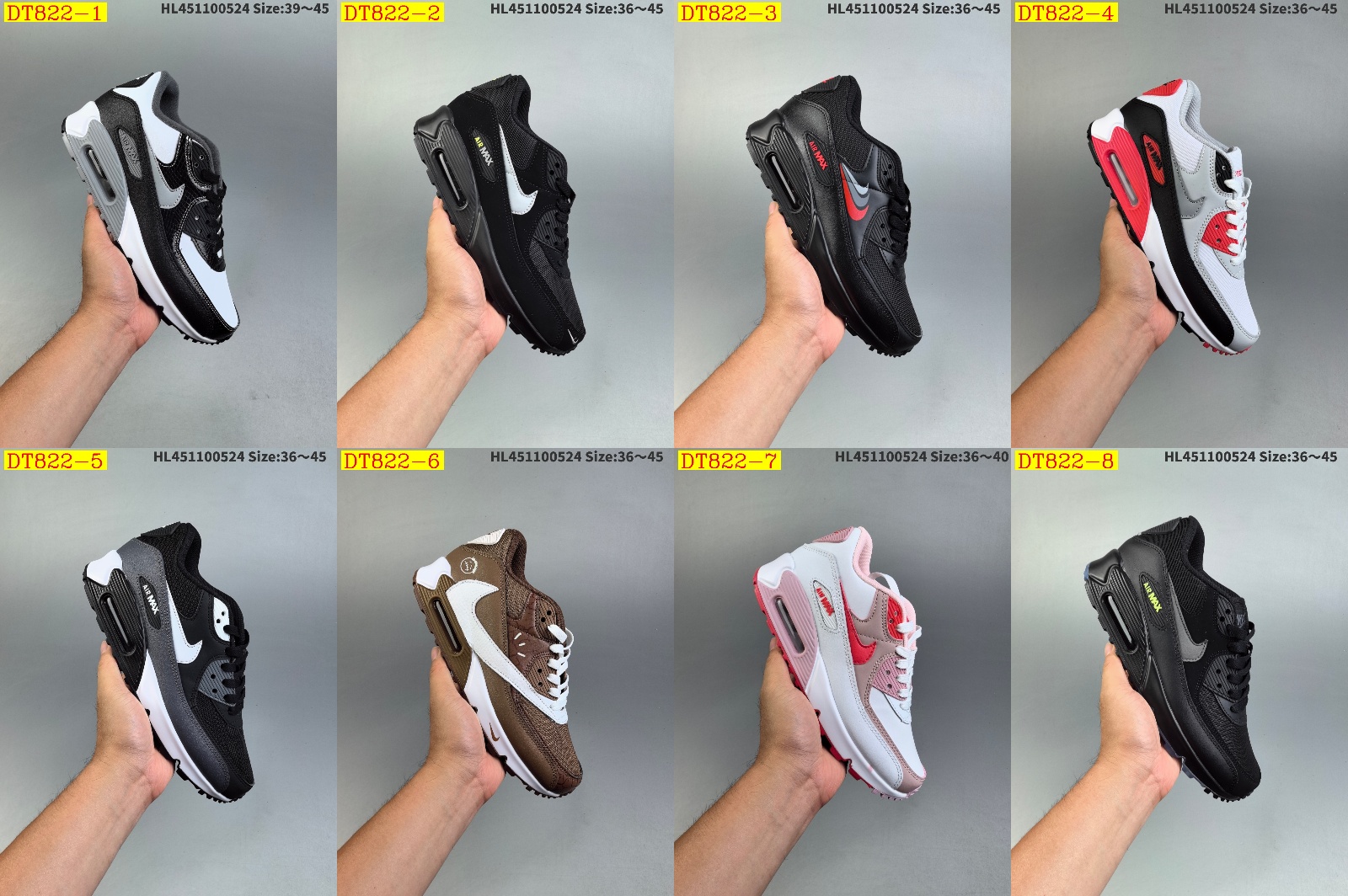 47$ new_dh Nike Air Max 90 size 36-45 92625034058 DT822 gallery