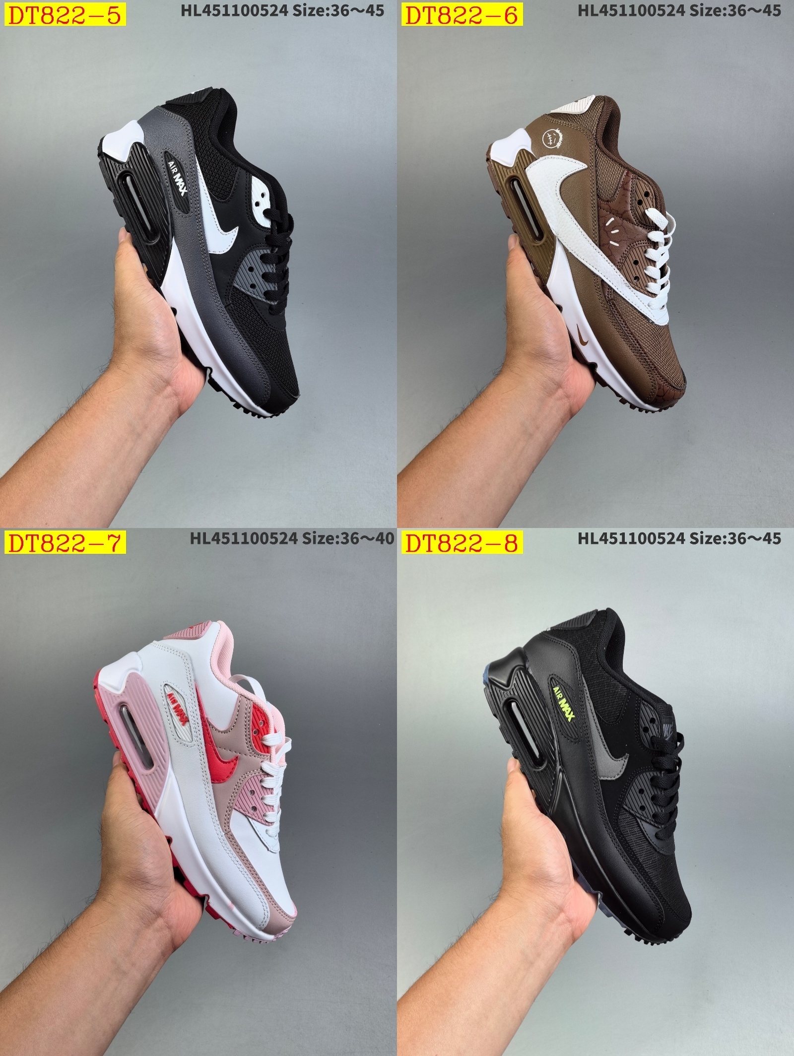 47$ new_dh Nike Air Max 90 size 36-45 92625034058 DT822 gallery