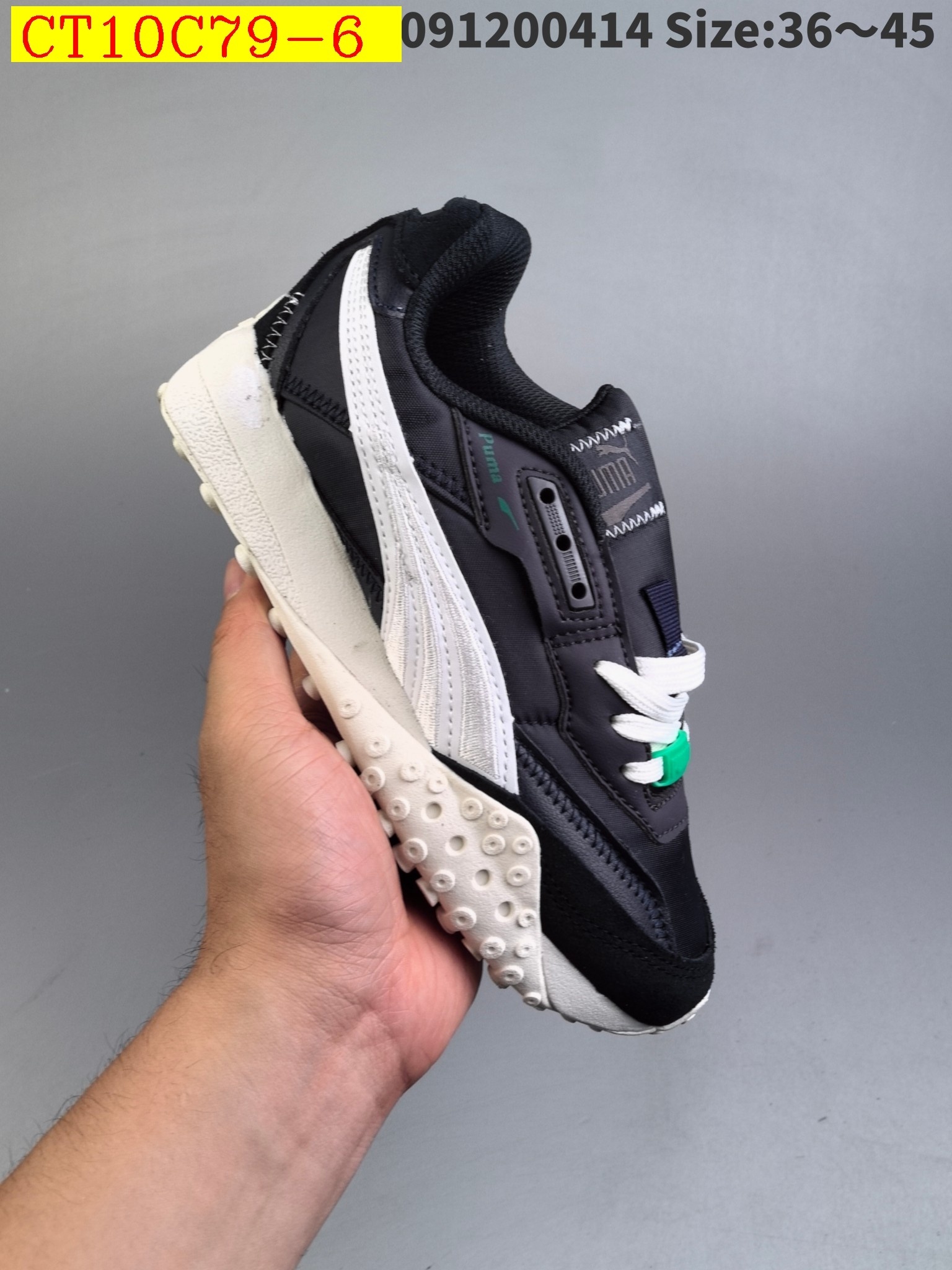 47$ new_dh PUMA Smash Vulc Leather Low SIZE 36-45 92541034153 CT10C79 gallery