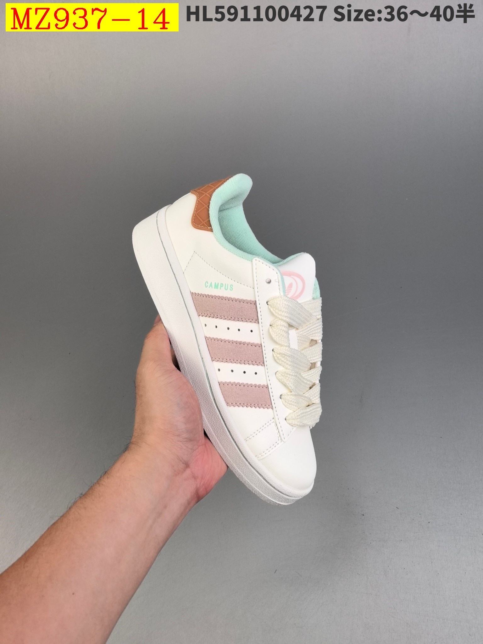 48$ Adidas CAMPUS 00s half size 36-45 824280 MZ937 gallery