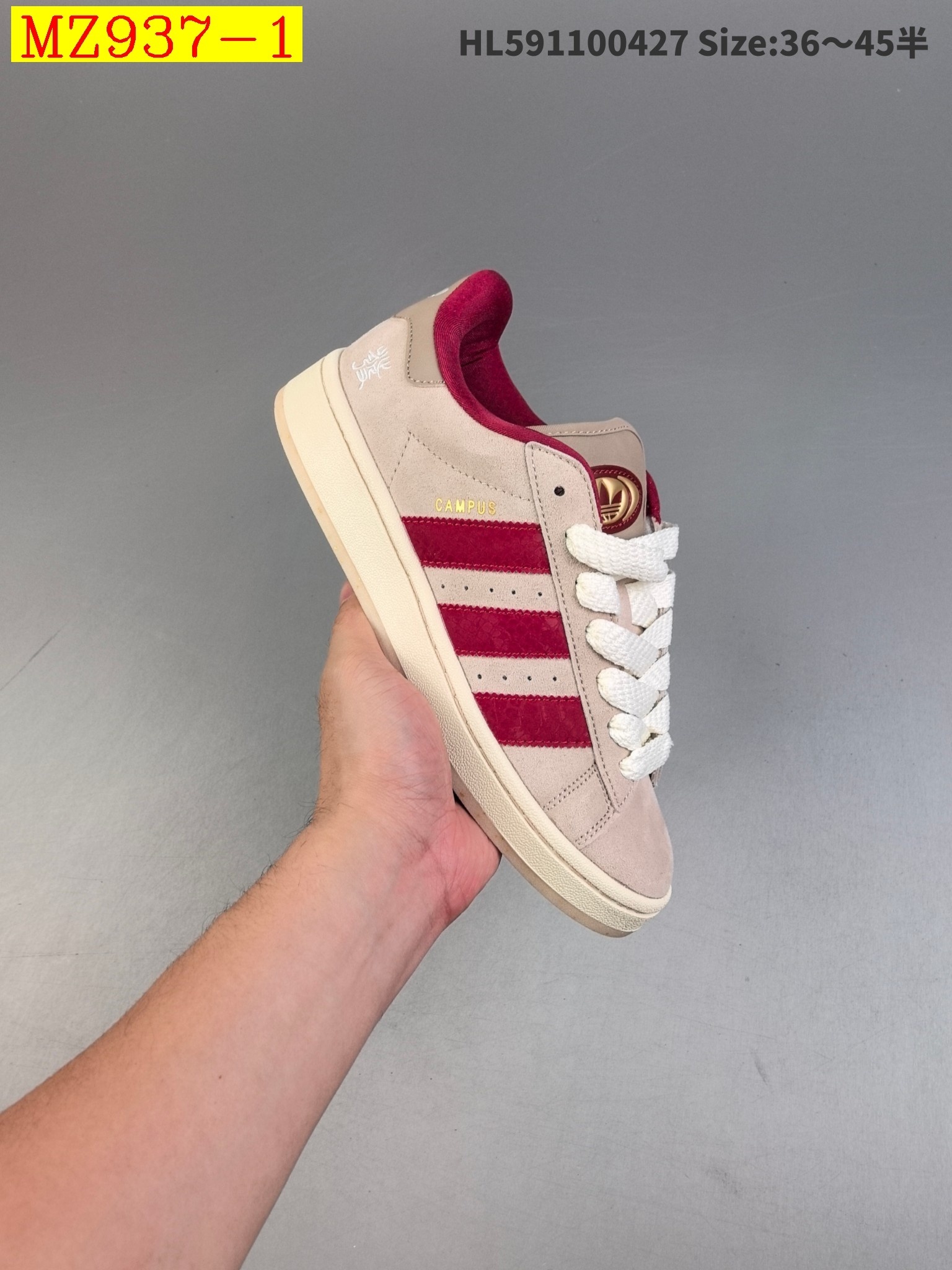 48$ Adidas CAMPUS 00s half size 36-45 824280 MZ937 gallery