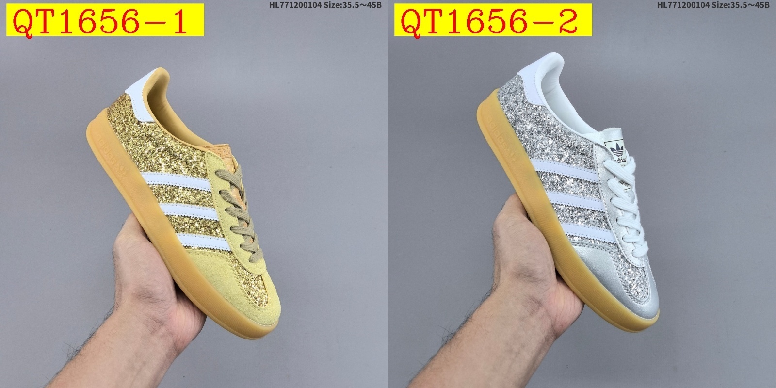 48$ Adidas Originals Gazelle Indoor Size 36-45 half 021490 QT1656 gallery