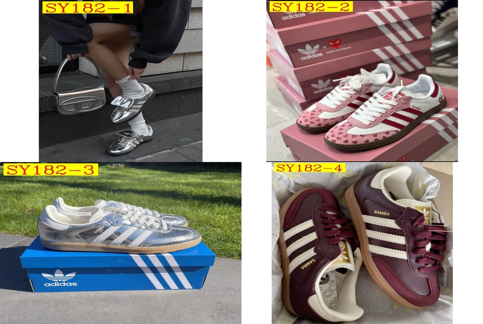 48$ Adidas Originals Samba Size 36-45 half  125430 SY182 gallery