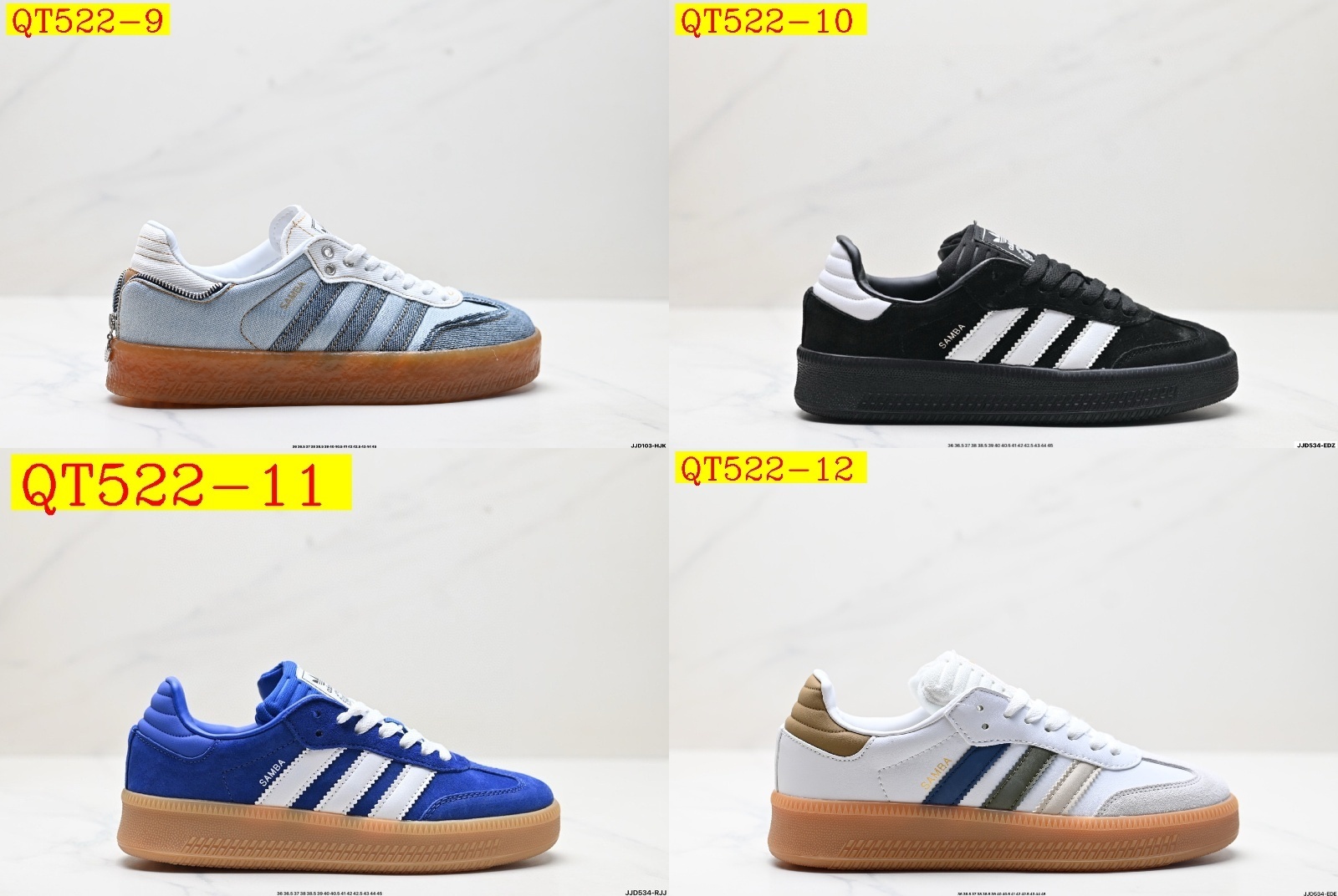 48$ Adidas Originals Samba XLG size 36-45 half 424210 QT522 gallery