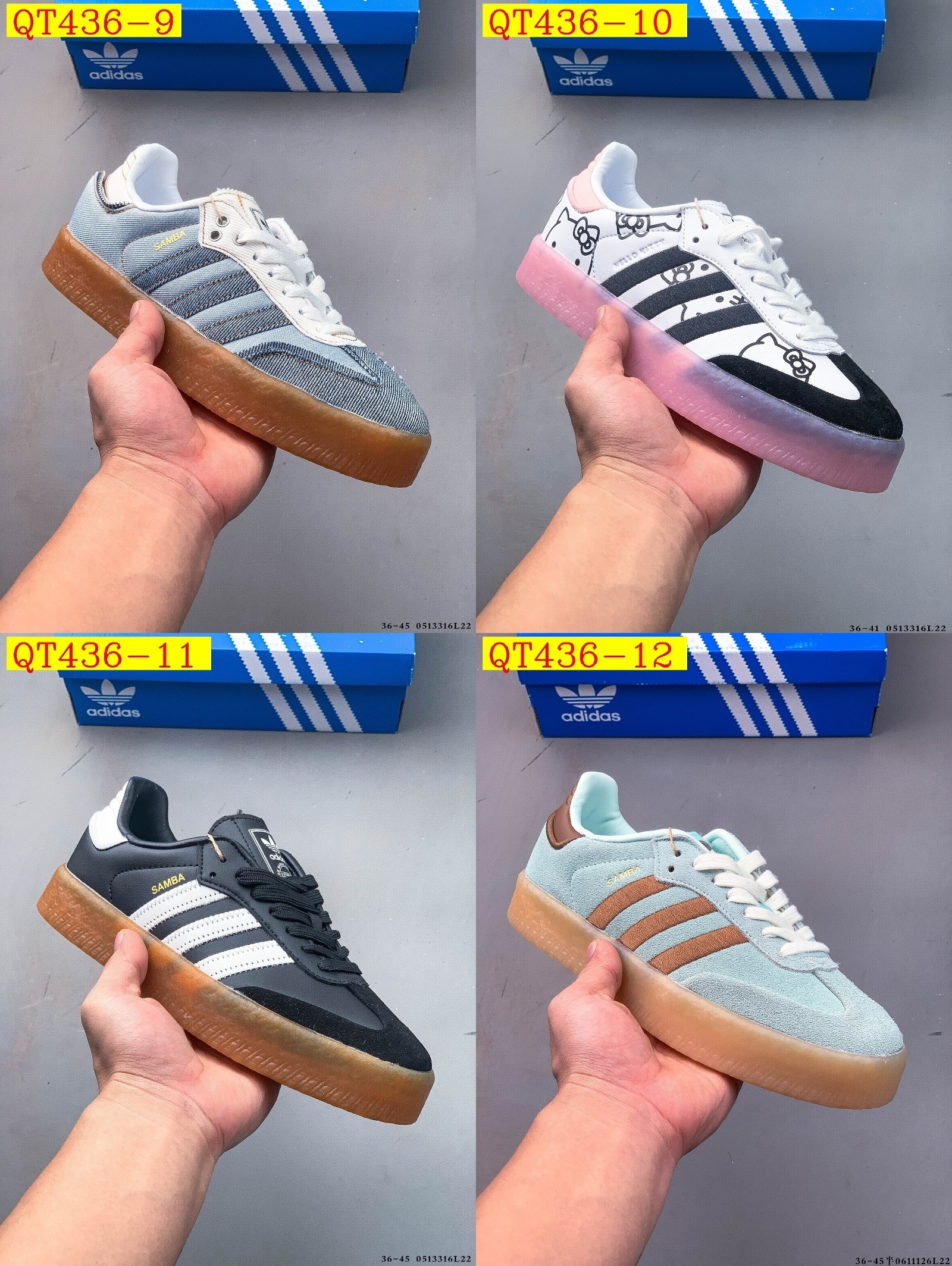 48$ Adidas Originals Samba size 36-45 623210 QT436 gallery