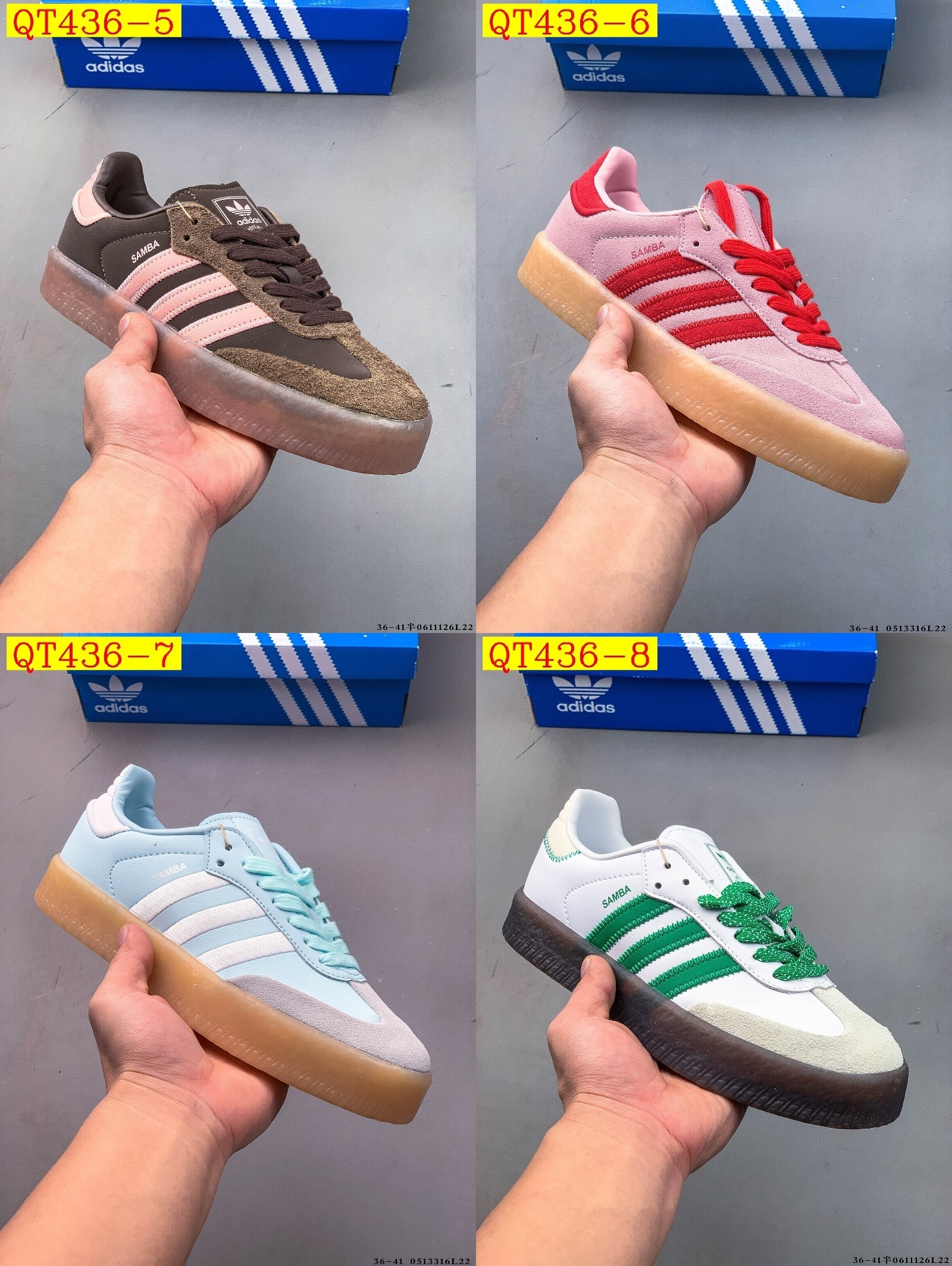 48$ Adidas Originals Samba size 36-45 623210 QT436 gallery