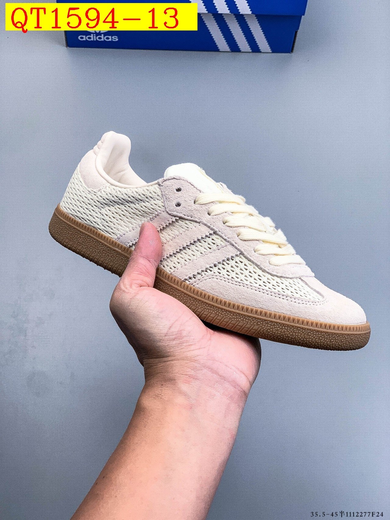 48$ Adidas Samba OG Size 36-45 half 429420 QT1594 gallery