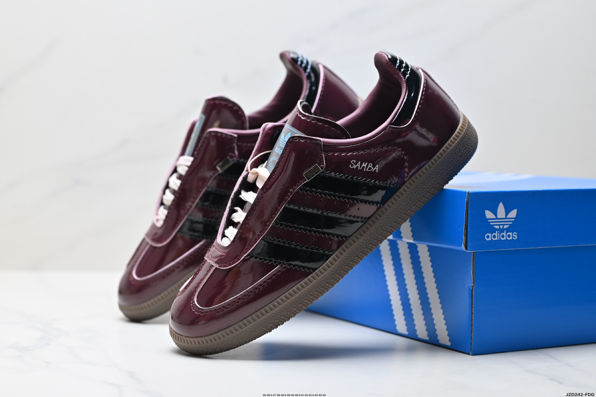 48$ Adidas Samba OG Size 36-45 half 429420 QT1594 gallery