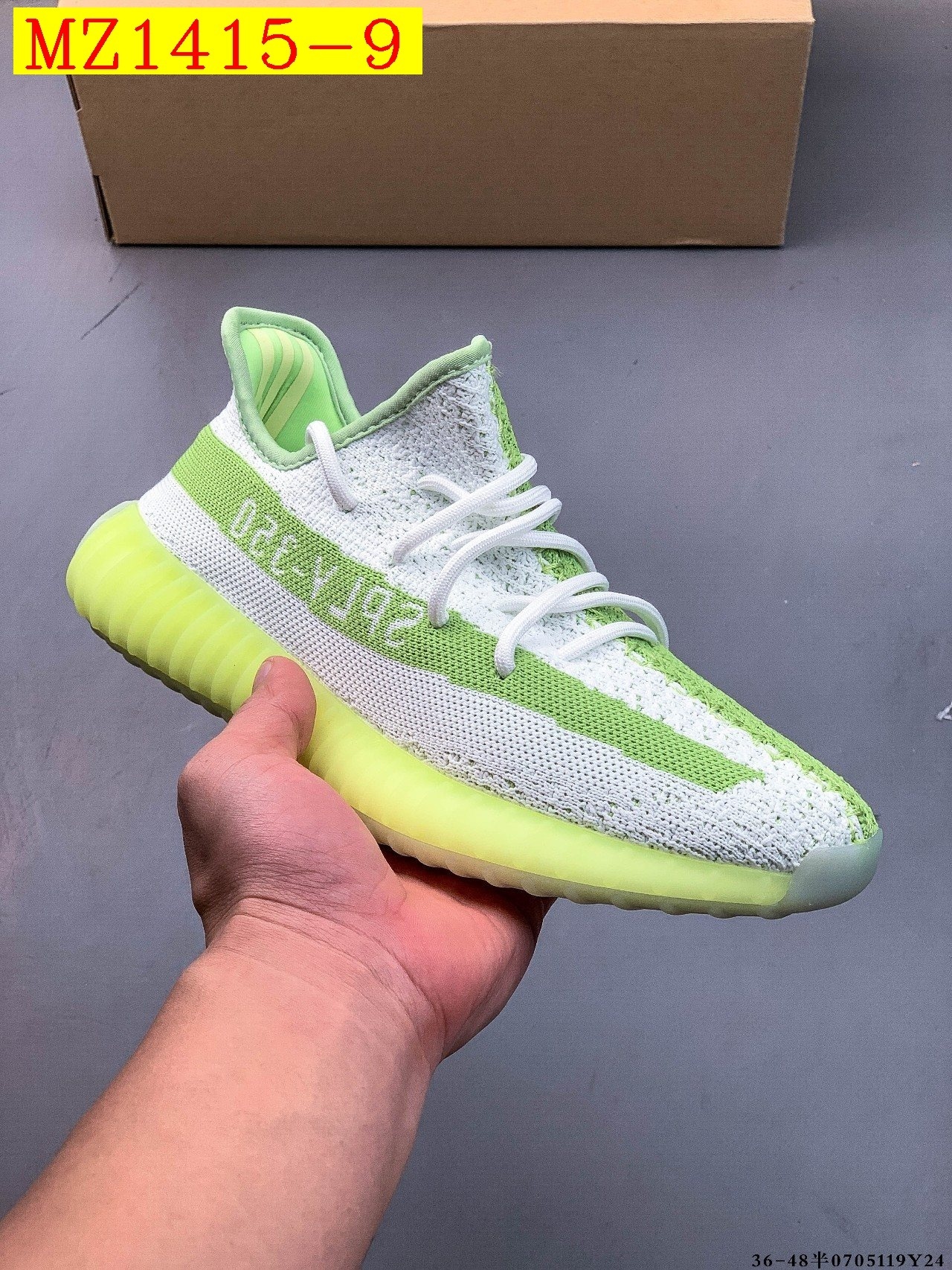 48$ Adidas YEEZY 350 V2 size 36-45 half 020470 MZ1415 gallery
