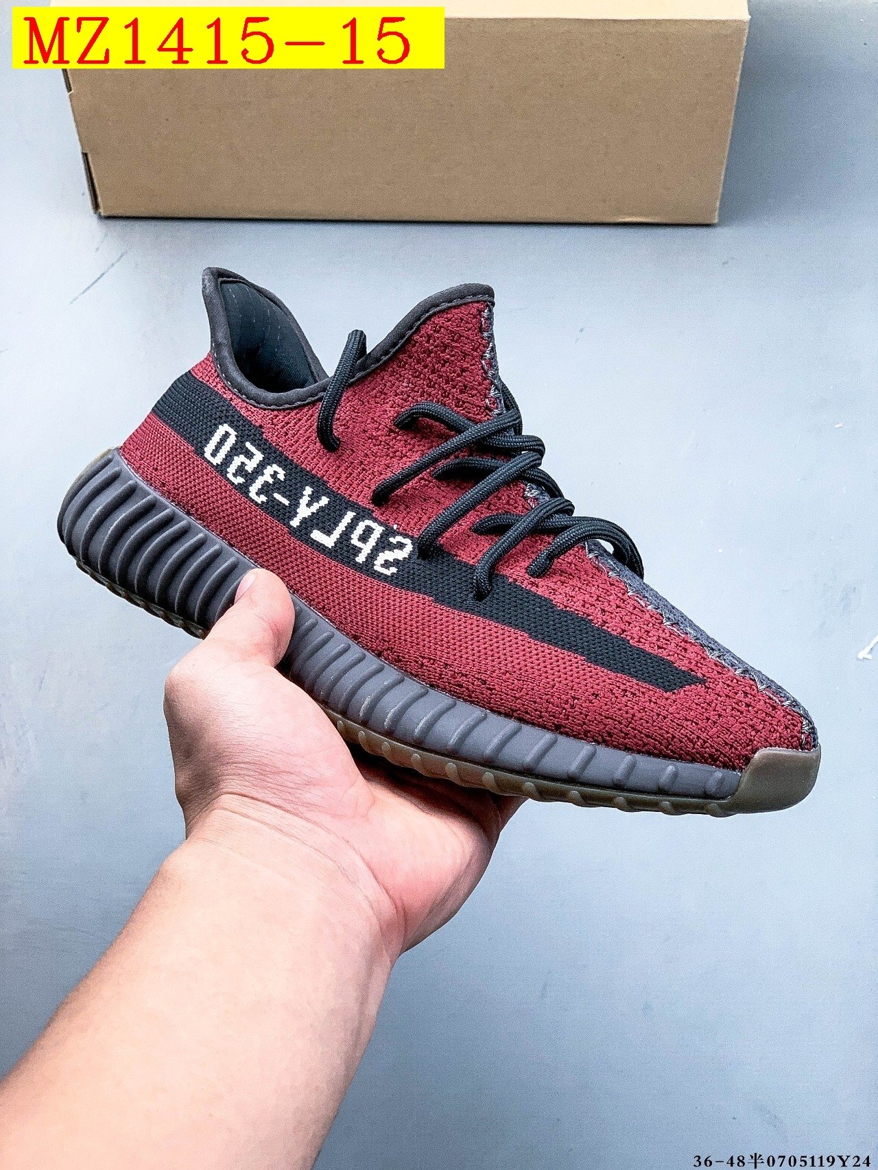 48$ Adidas YEEZY 350 V2 size 36-45 half 020470 MZ1415 gallery