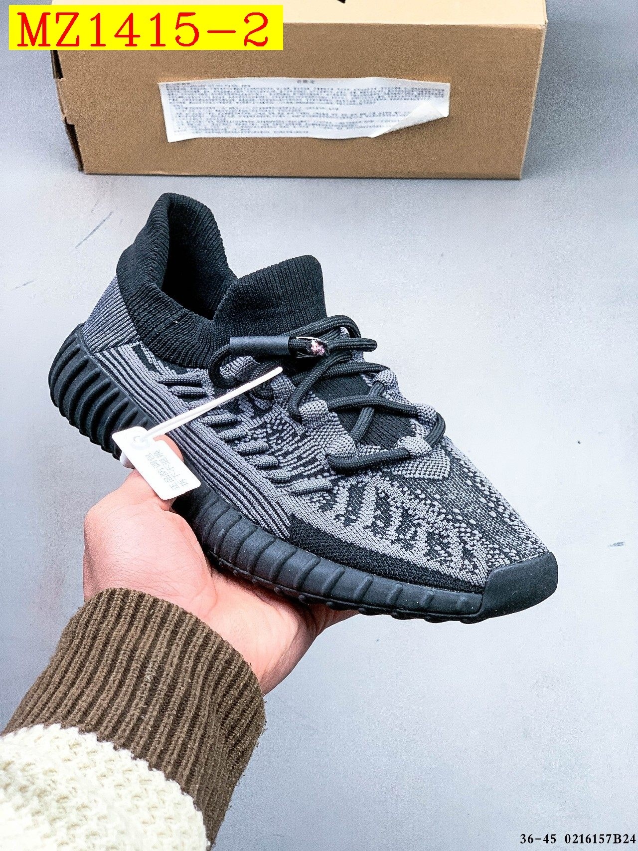 48$ Adidas YEEZY 350 V2 size 36-45 half 020470 MZ1415 gallery