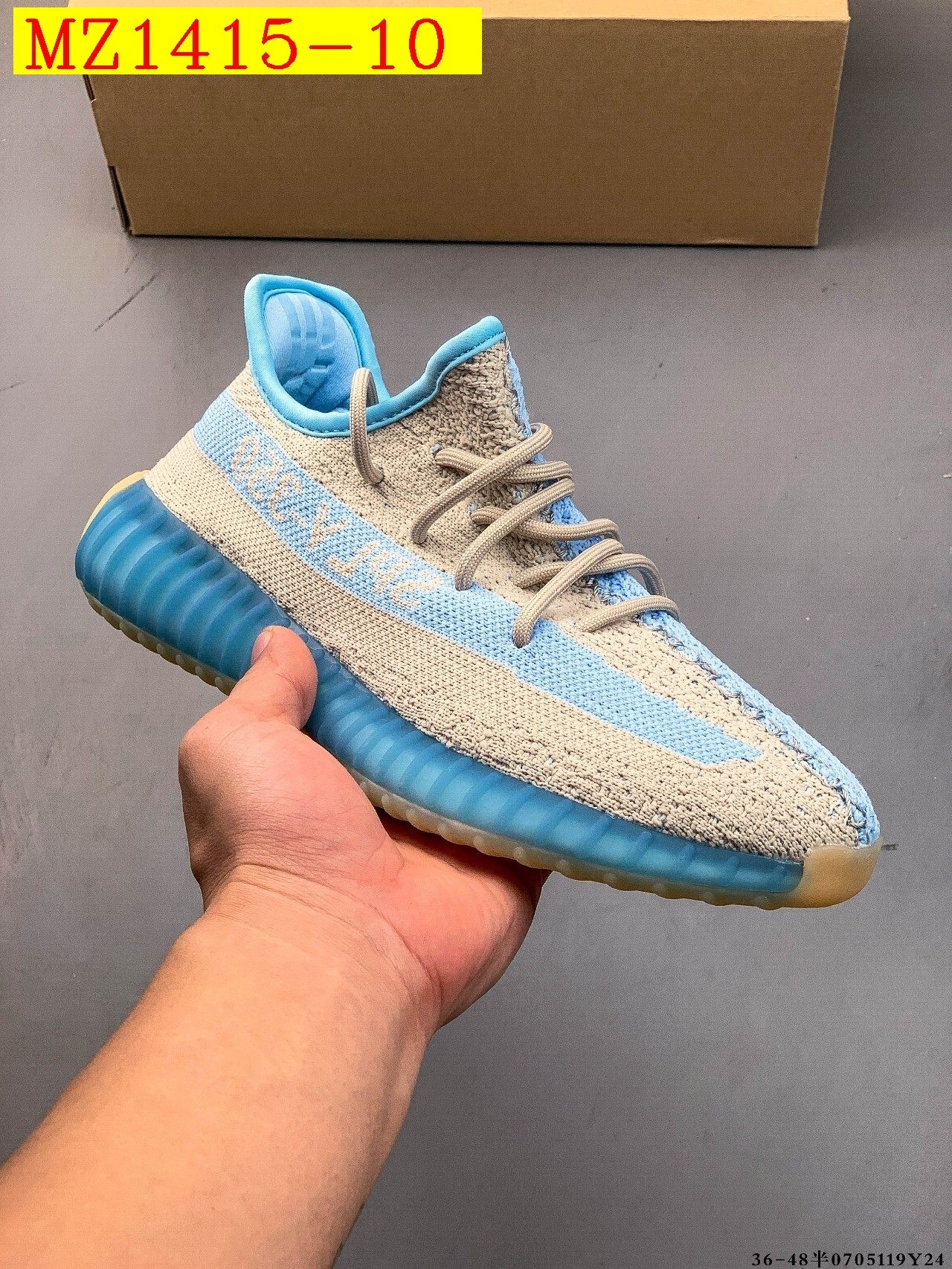 48$ Adidas YEEZY 350 V2 size 36-45 half 020470 MZ1415 gallery