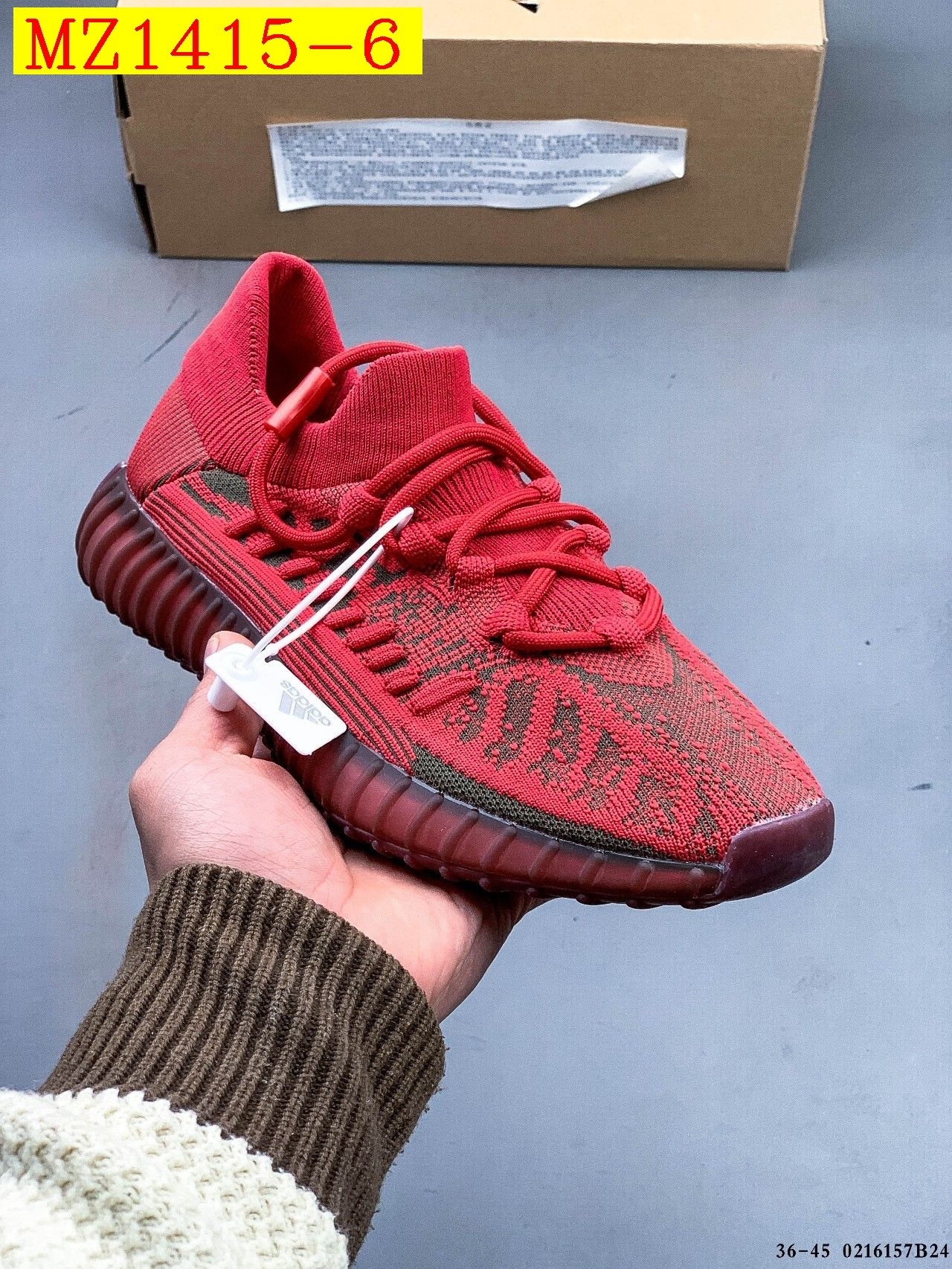 48$ Adidas YEEZY 350 V2 size 36-45 half 020470 MZ1415 gallery