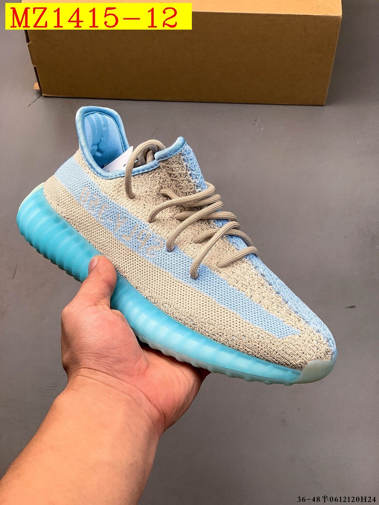 48$ Adidas YEEZY 350 V2 size 36-45 half 020470 MZ1415 gallery