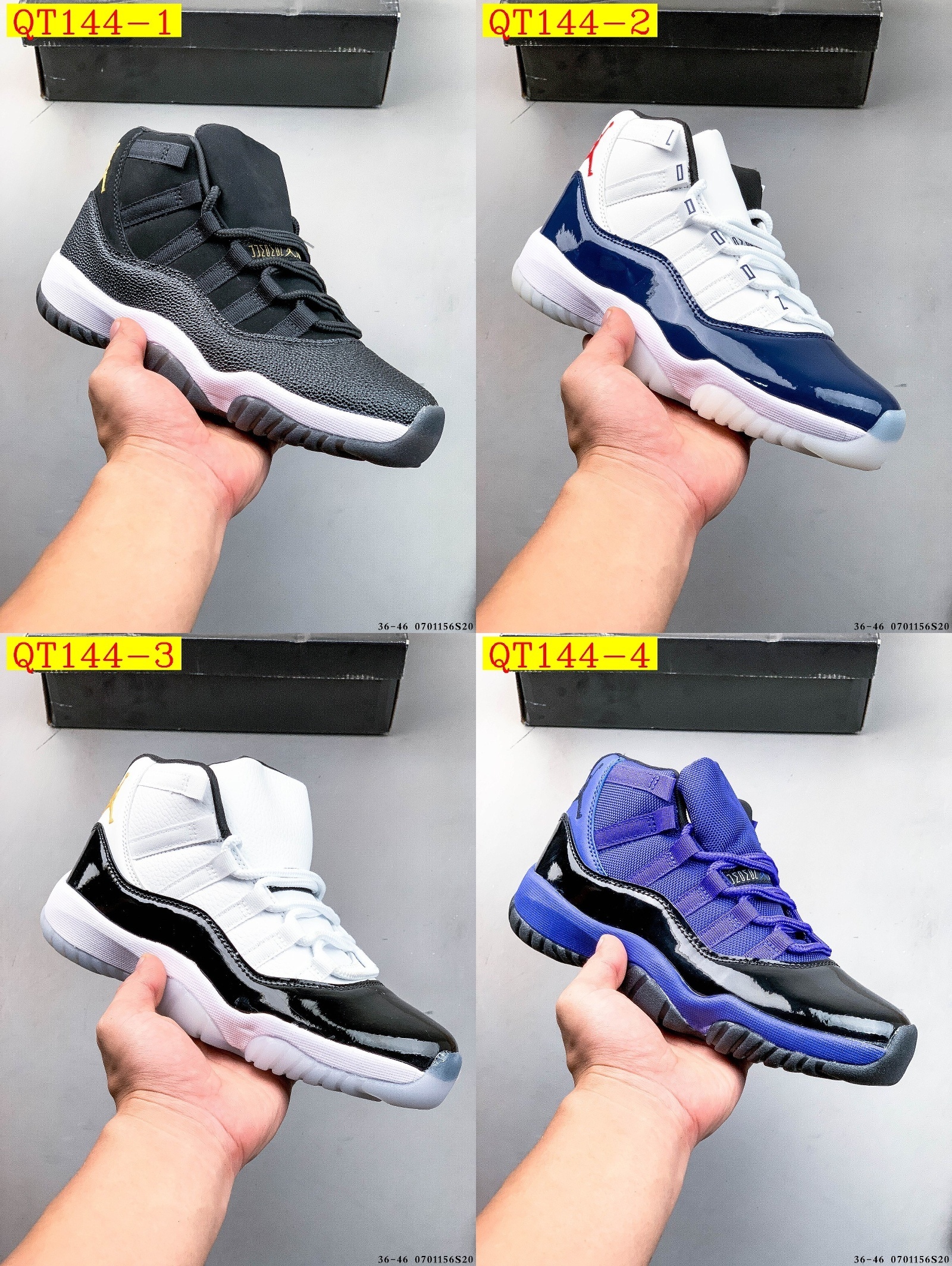 48$ Air Jordan 11 Retro size 36-45 326050 QT144 gallery