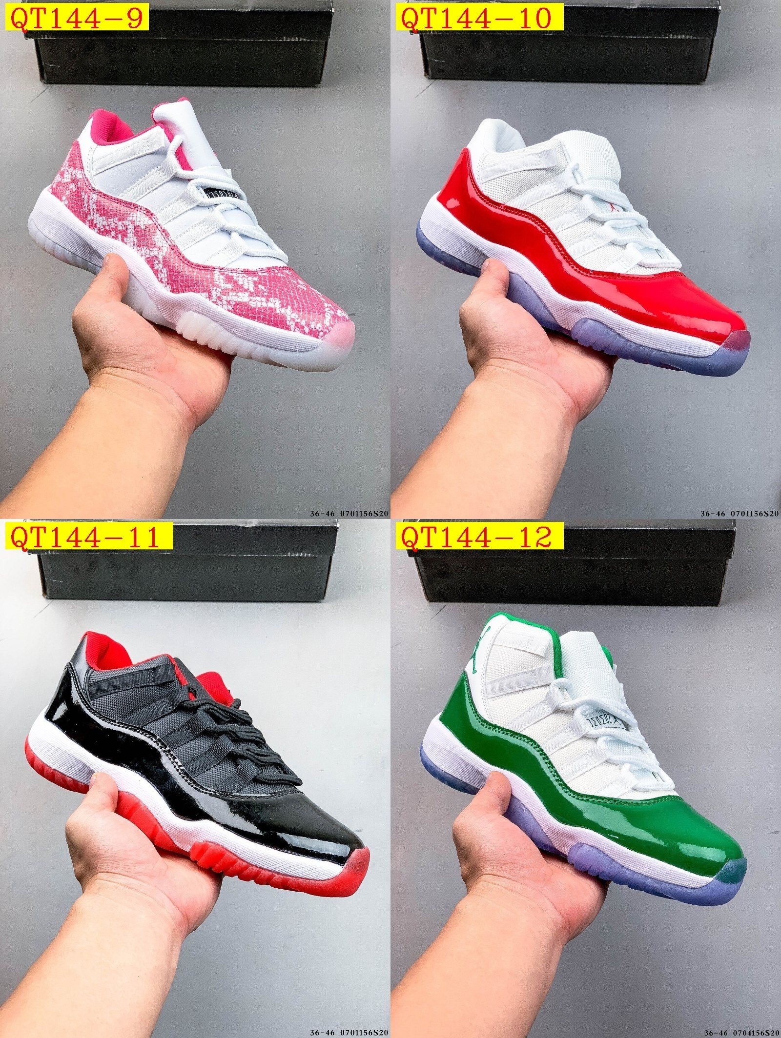 48$ Air Jordan 11 Retro size 36-45 326050 QT144 gallery