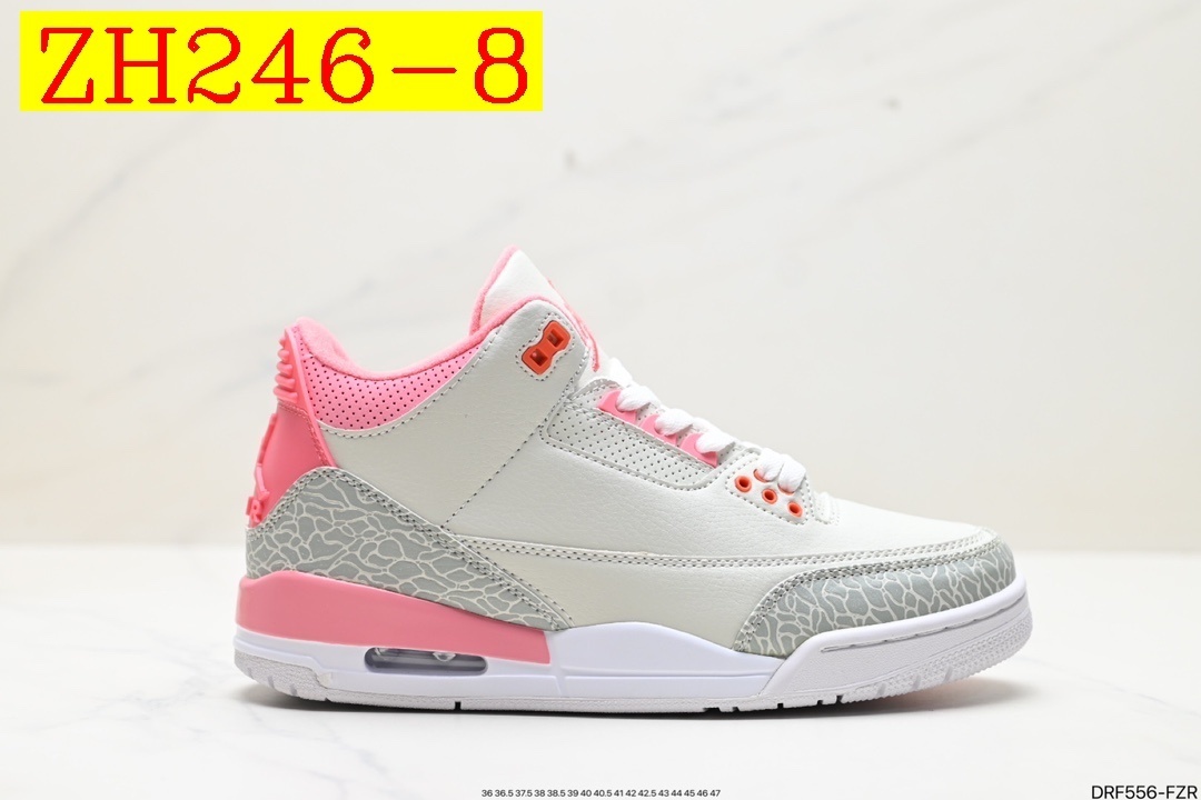 48$ Air Jordan 3 size 36-46 All Colors 3 421050 ZH246 gallery