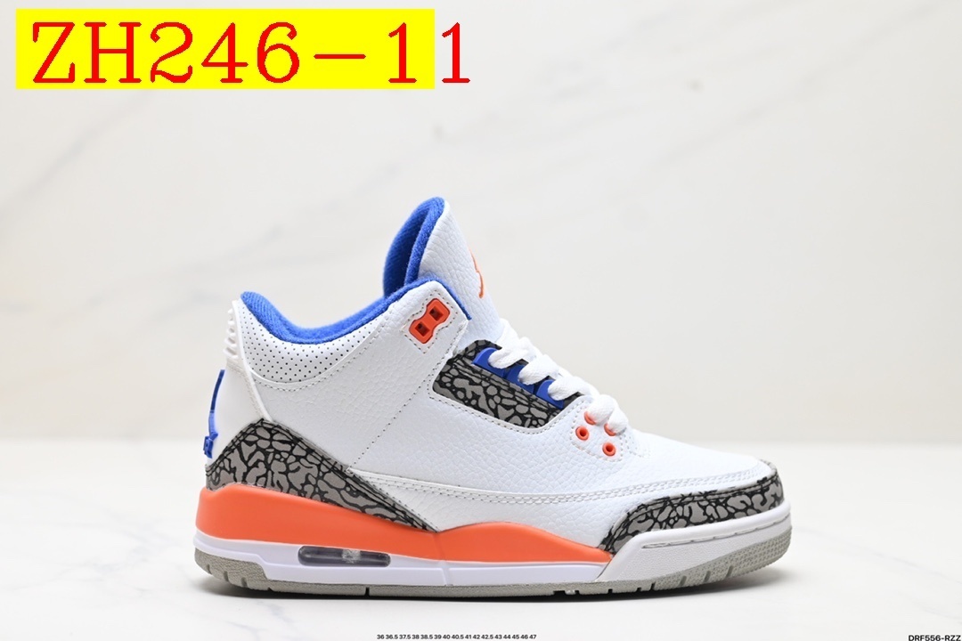48$ Air Jordan 3 size 36-46 All Colors 3 421050 ZH246 gallery